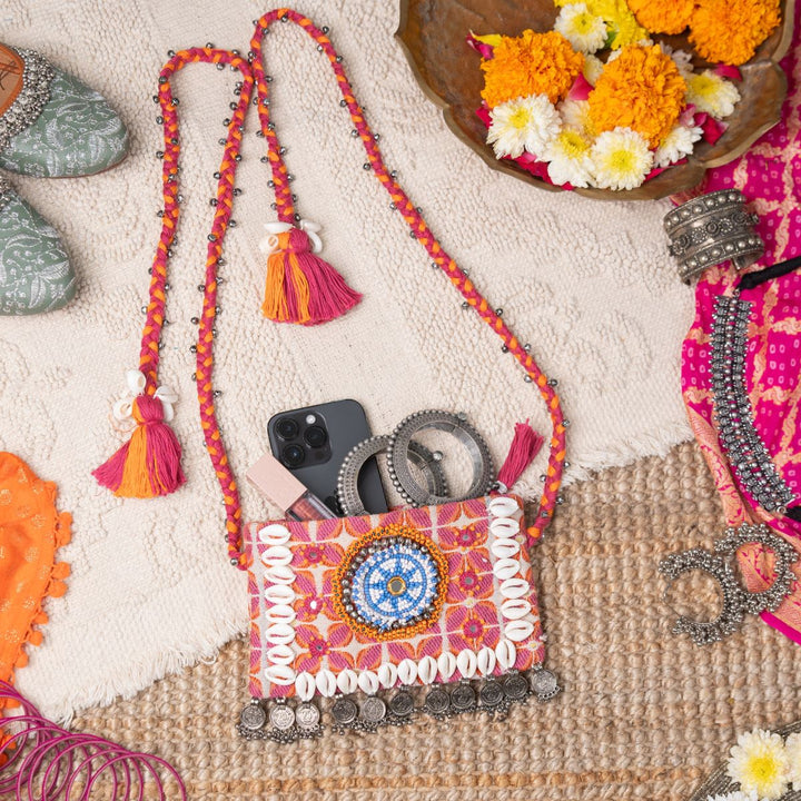 Gulaabi Garbo Navratri Bag