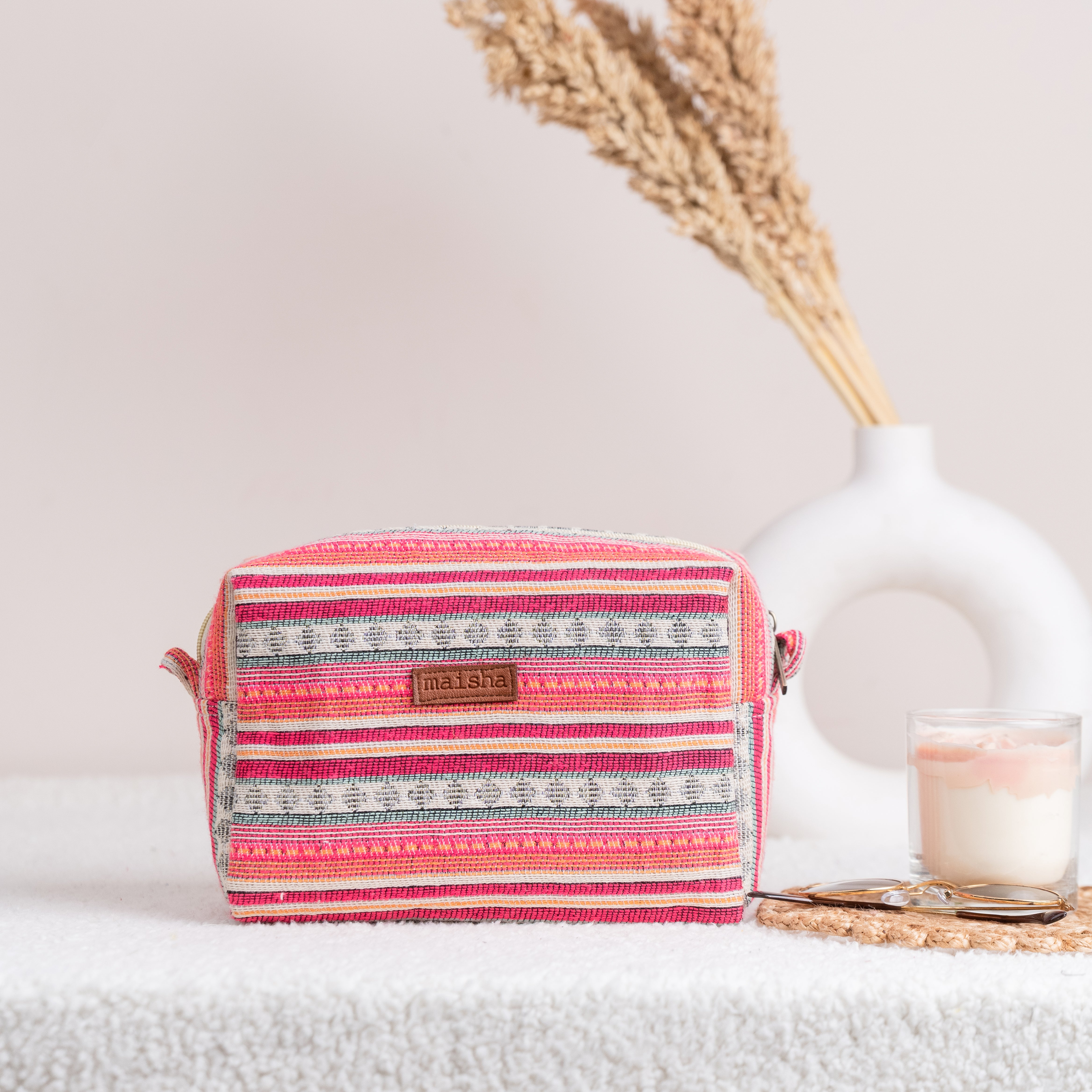 Boho Blush Essential Pouch (Set of 3)