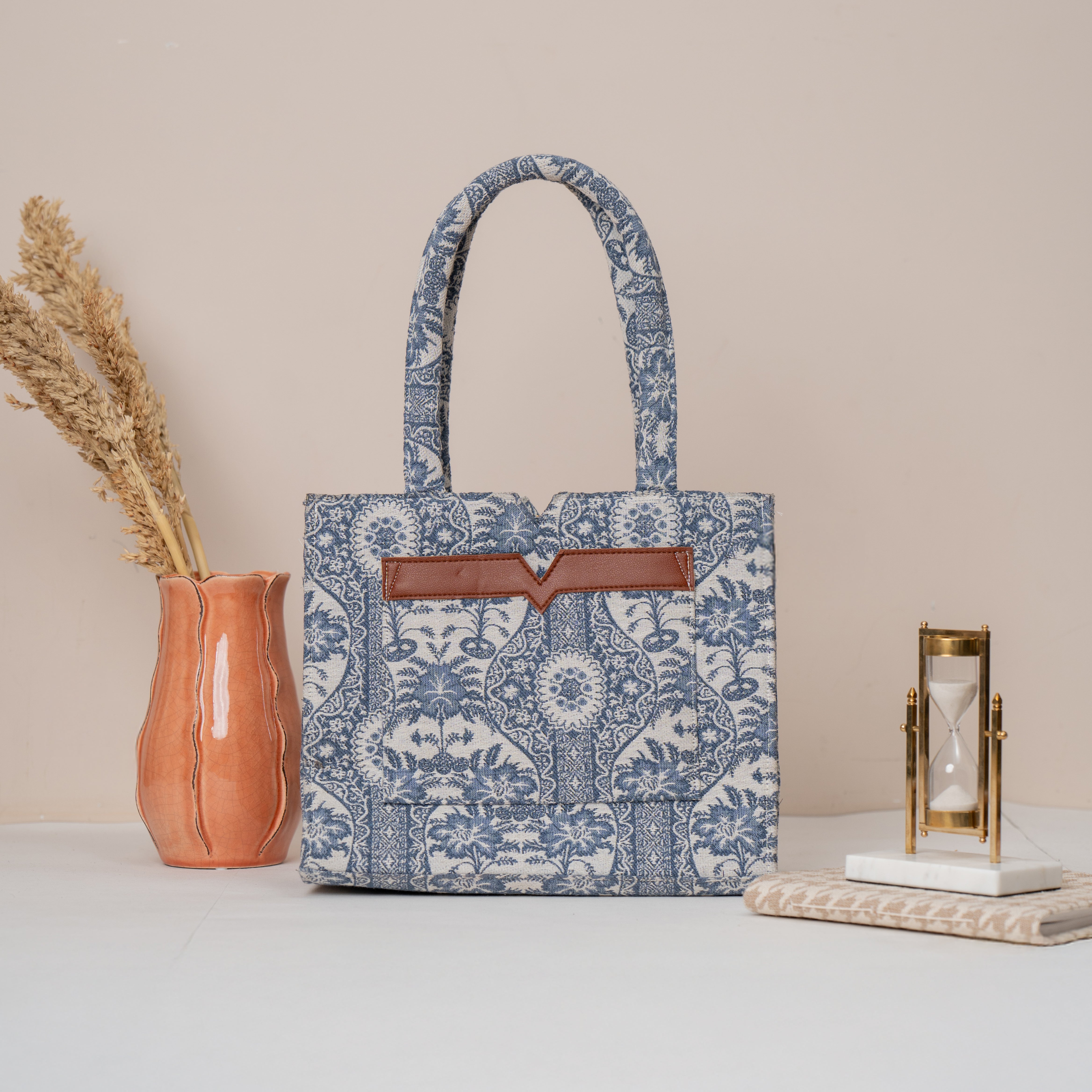 Blue Mirage Medium Box Bag (MEDIUM)