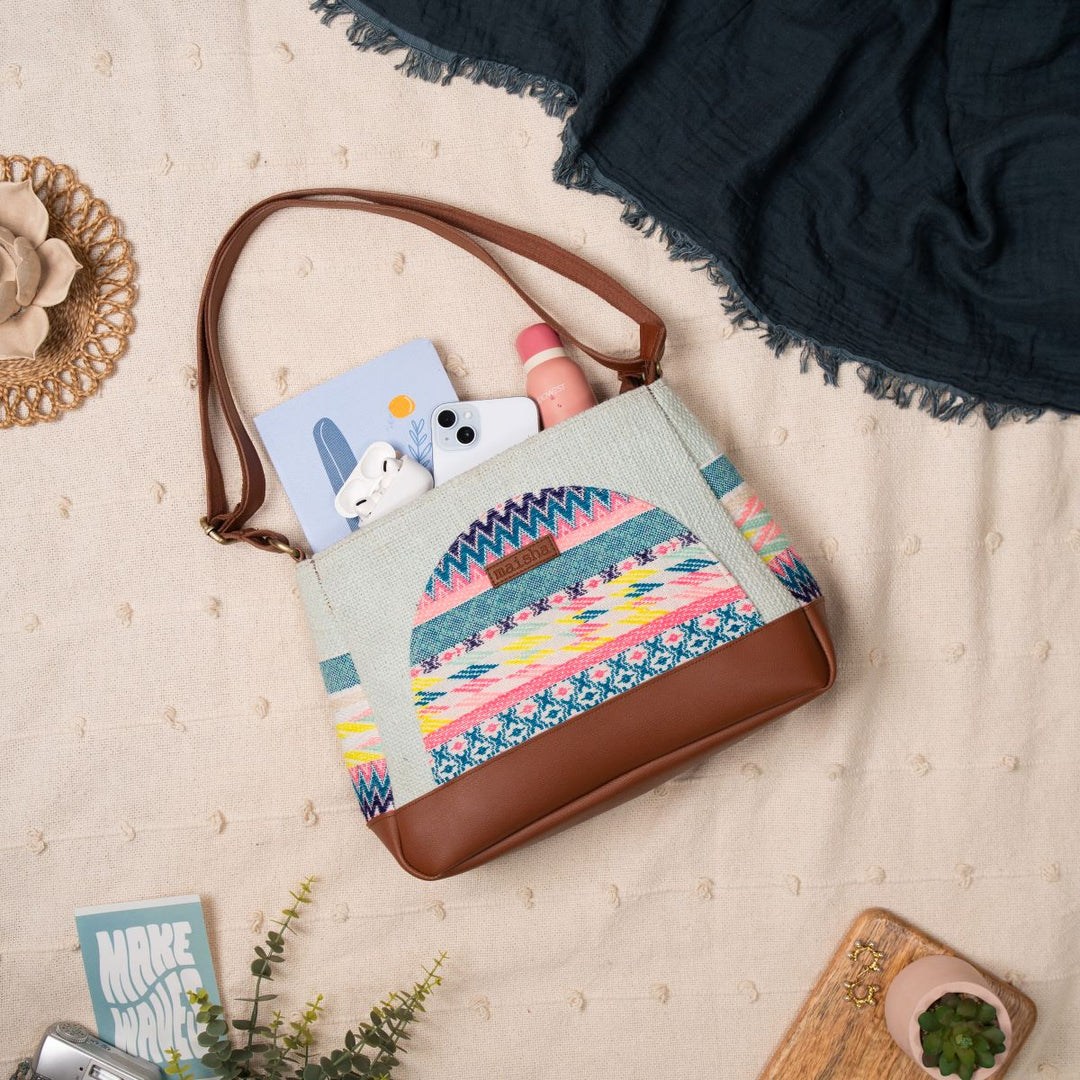 Pastel Rainbow Not So Little Sling Bag