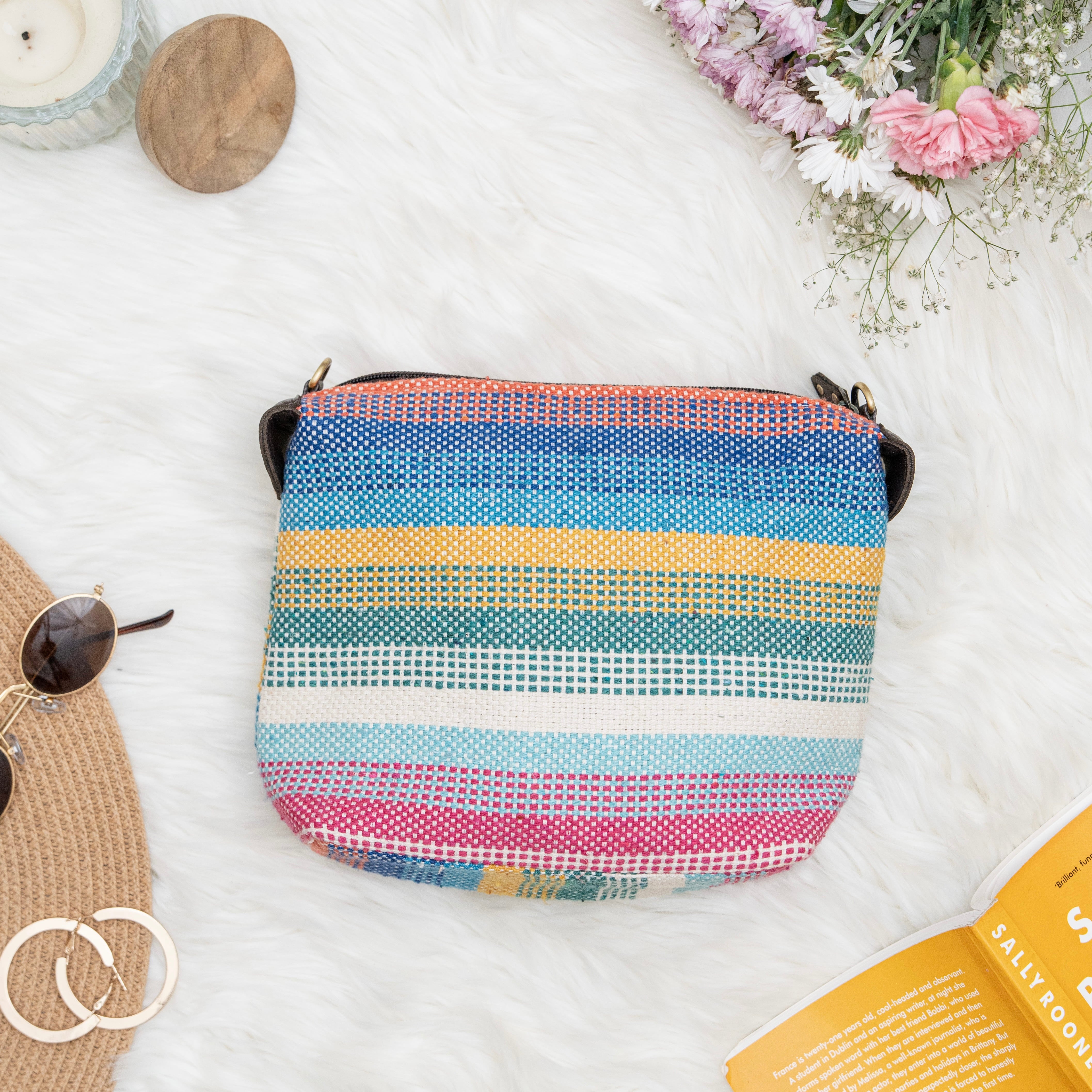 Colourful Remix Pouch / Sling Bag