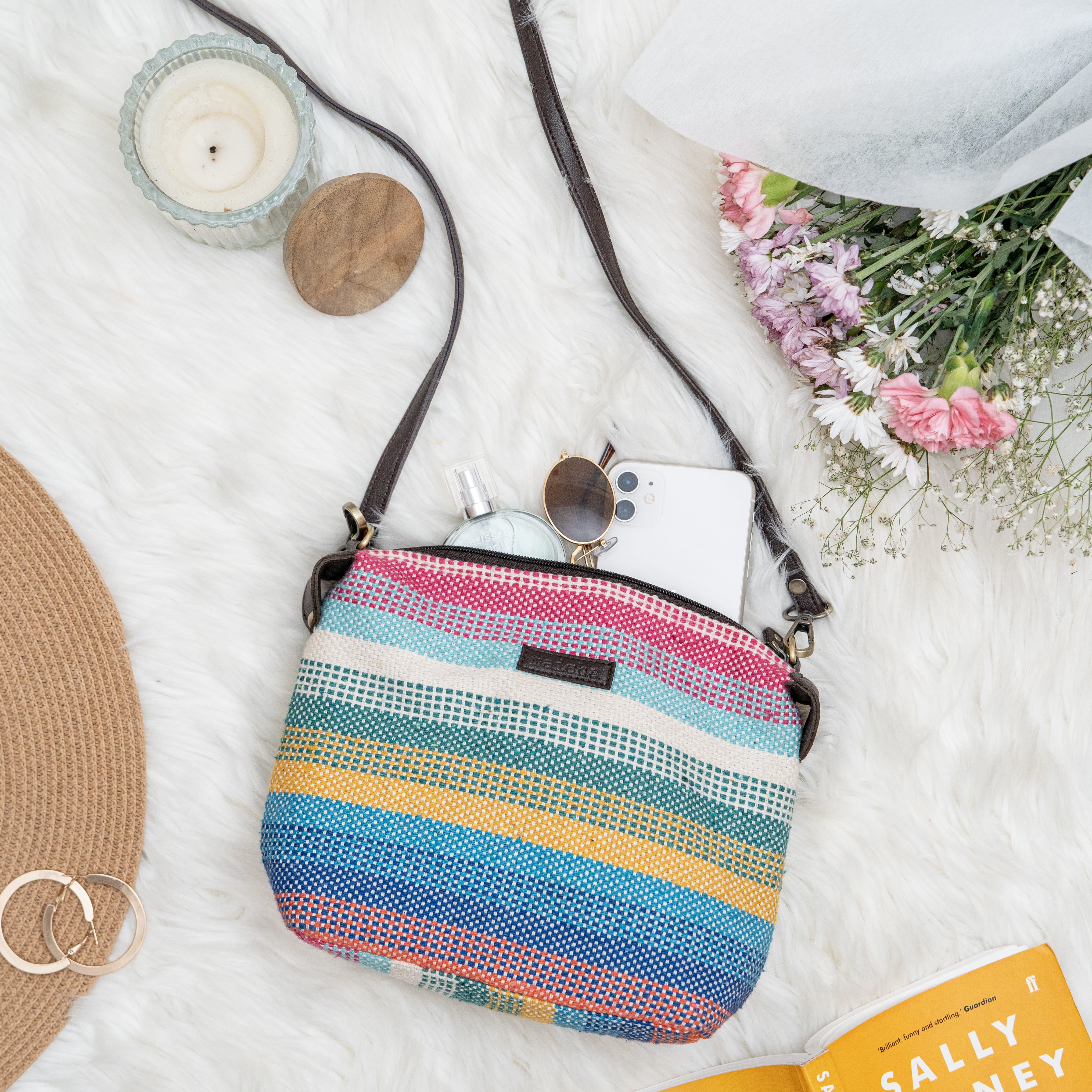 Colourful Remix Pouch / Sling Bag