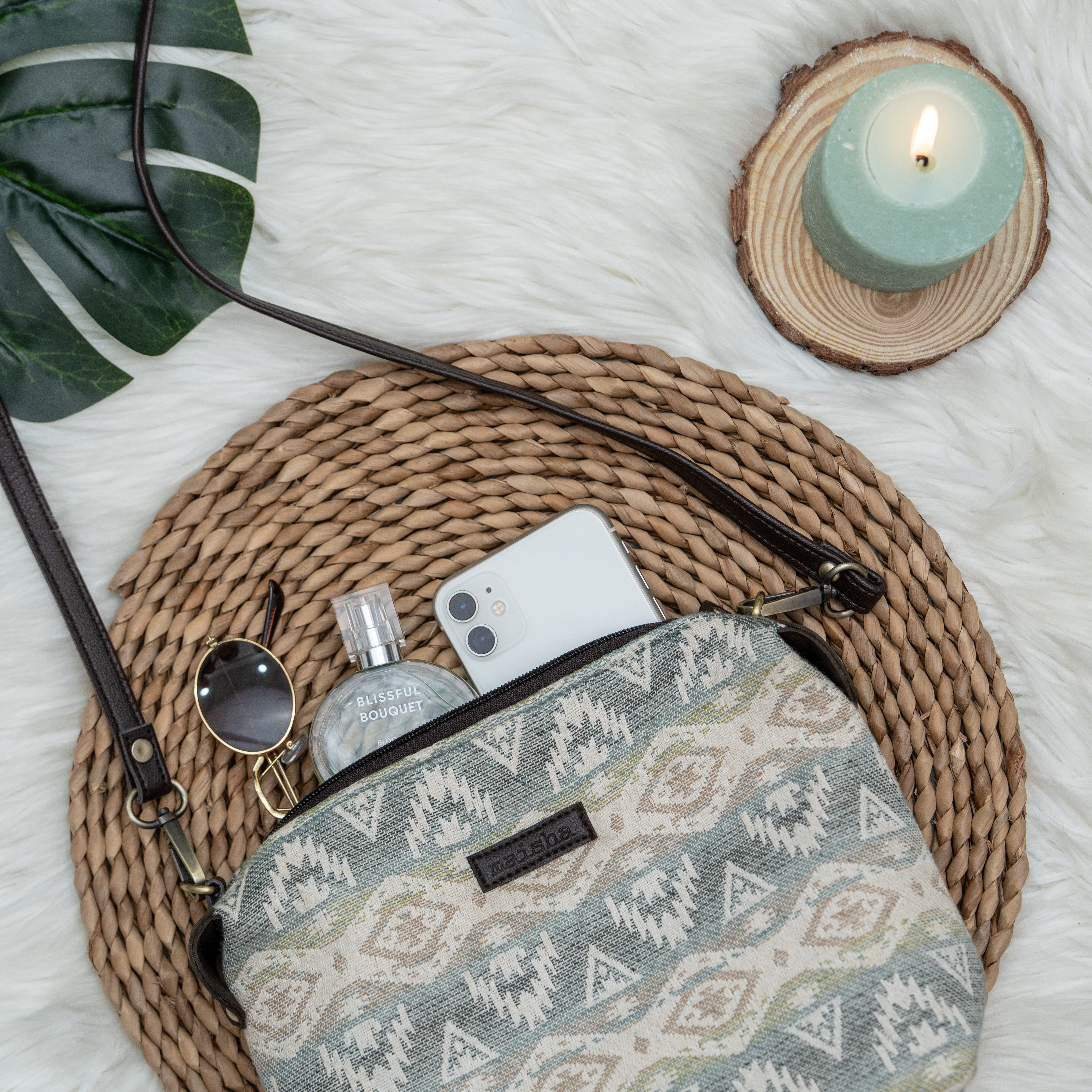 Mint Mojito Pouch / Sling Bag