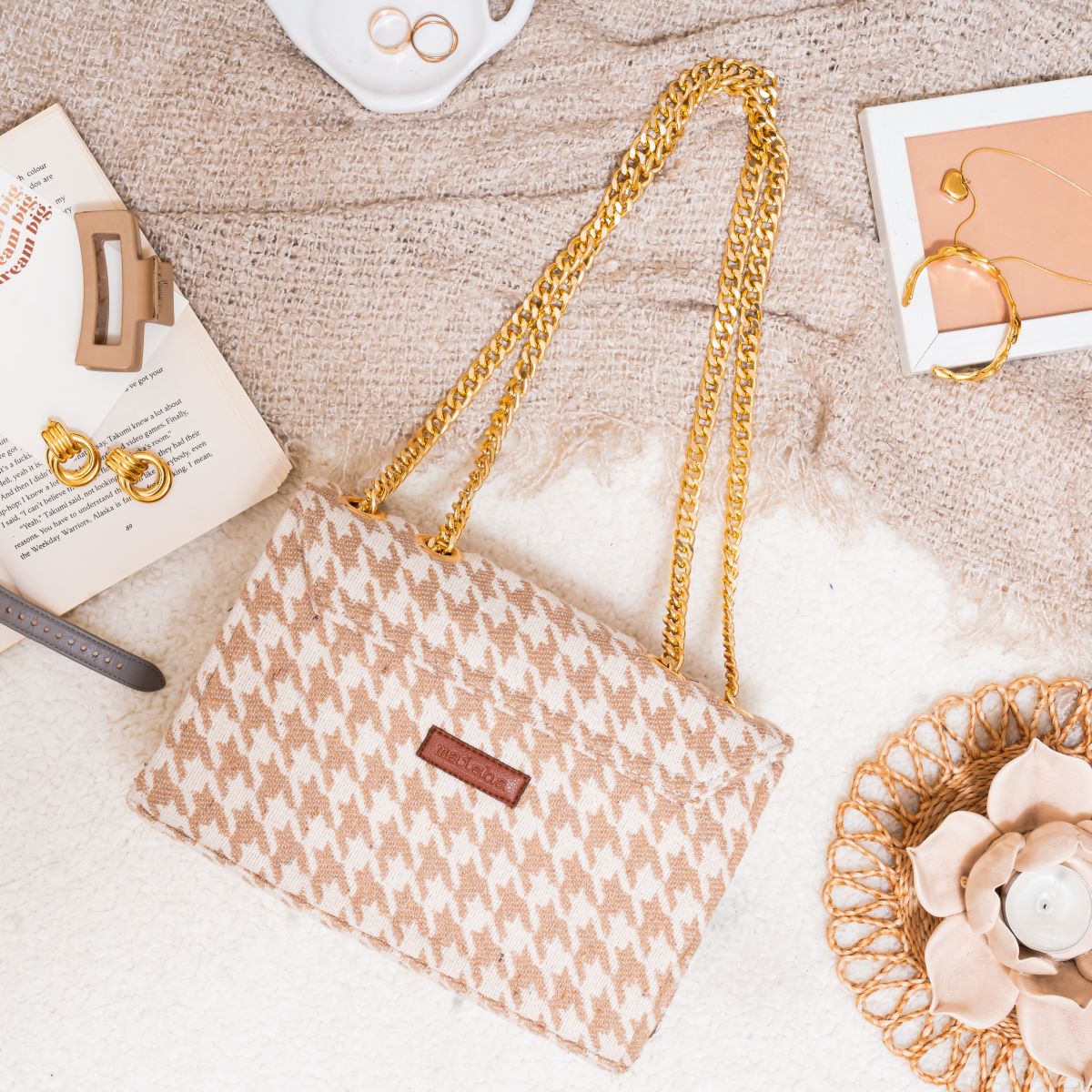 Buttercream Glitch Go Social Sling Bag