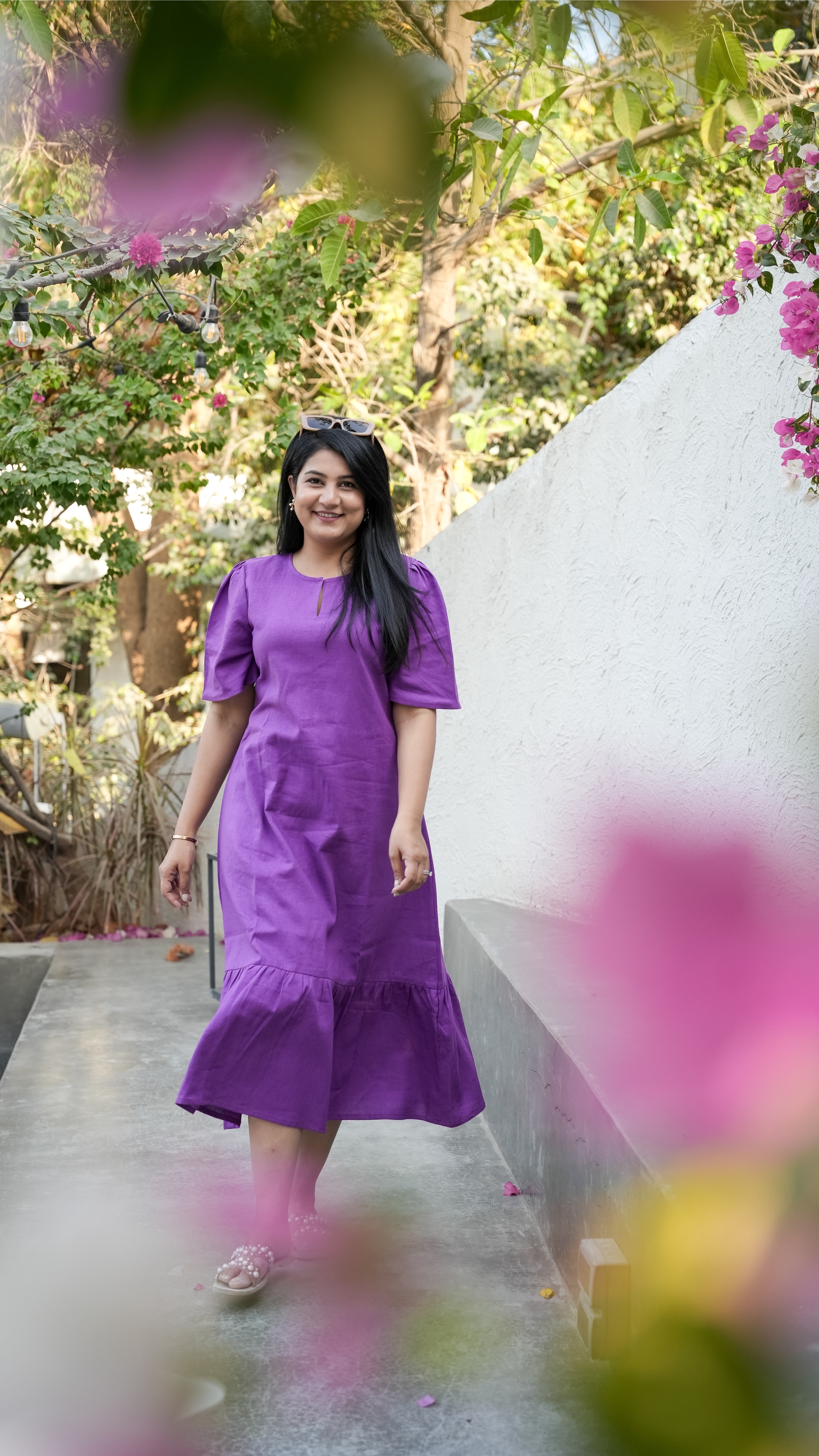 Violet Fantasy Dress