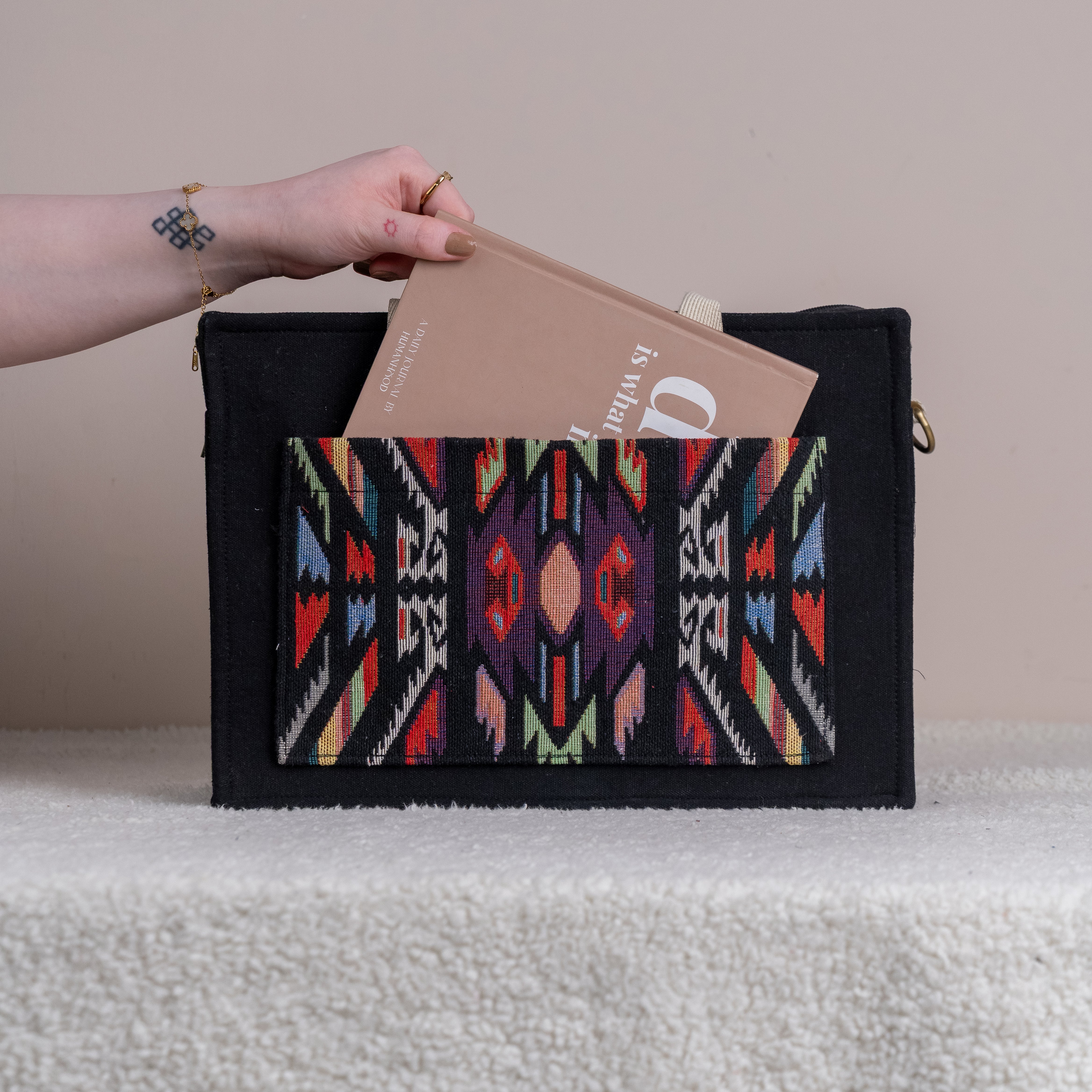 Tribal Weaves Canvas Tote Bag
