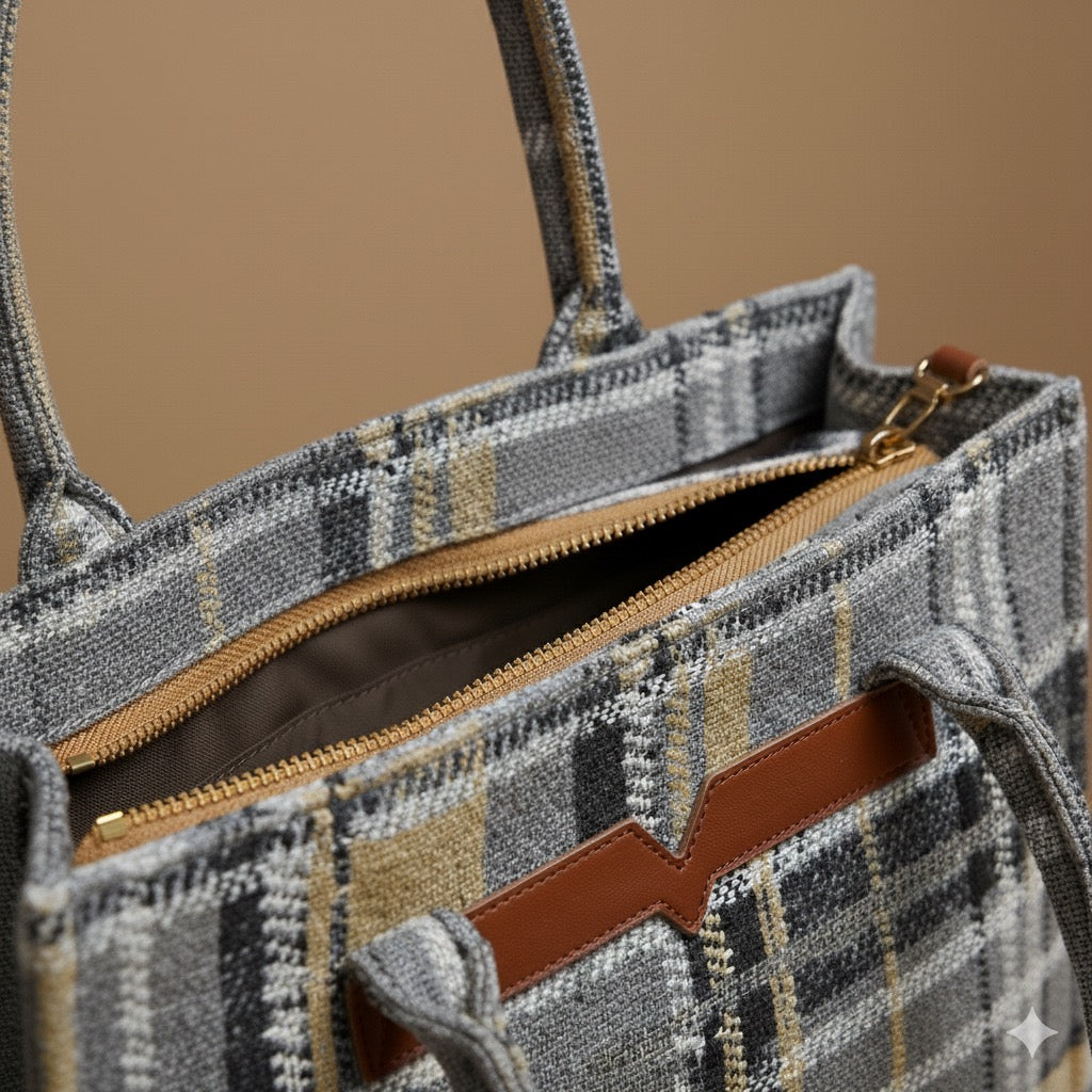 Denim Dusk Box Bag (Large)