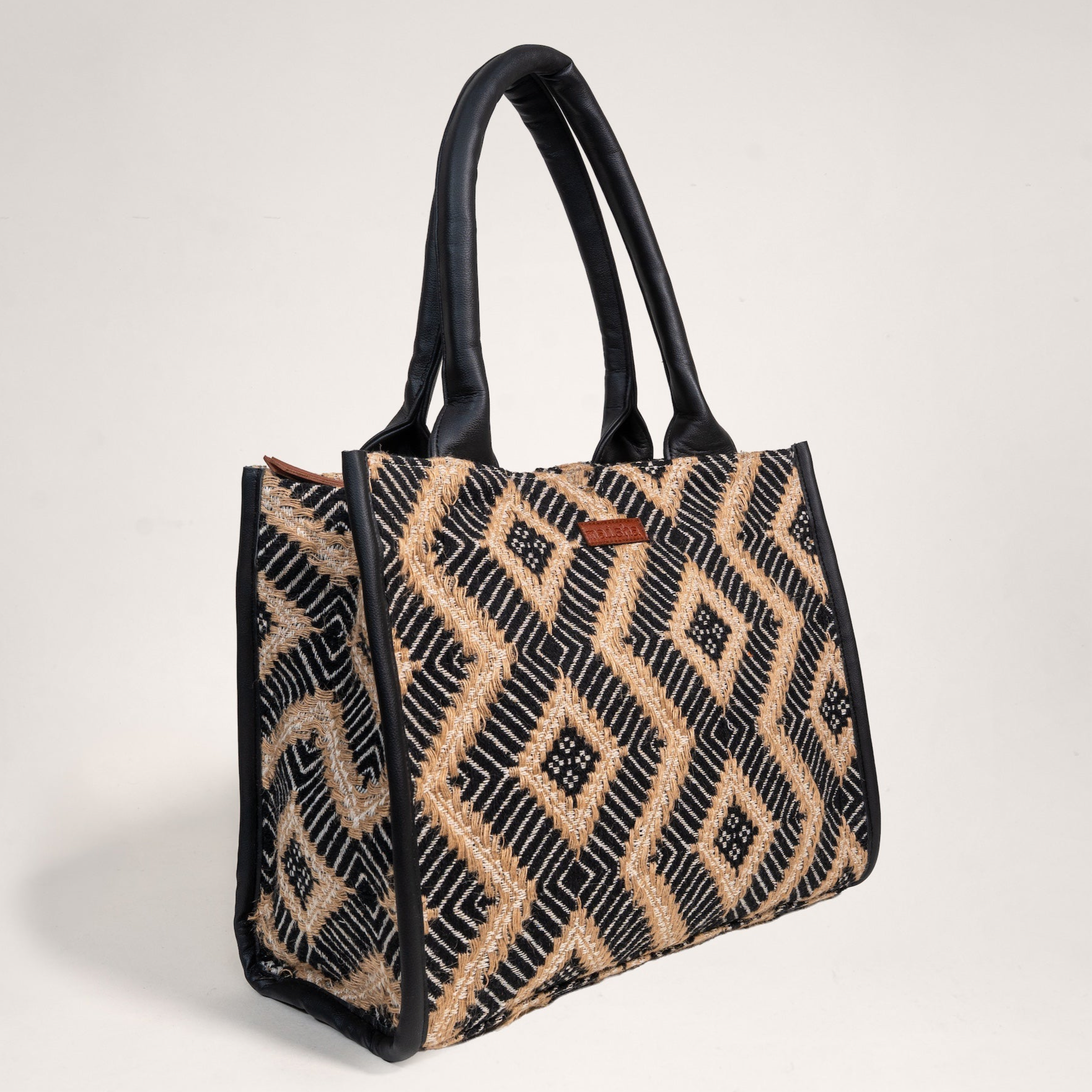 Sahara Grid Box Bag (Large)