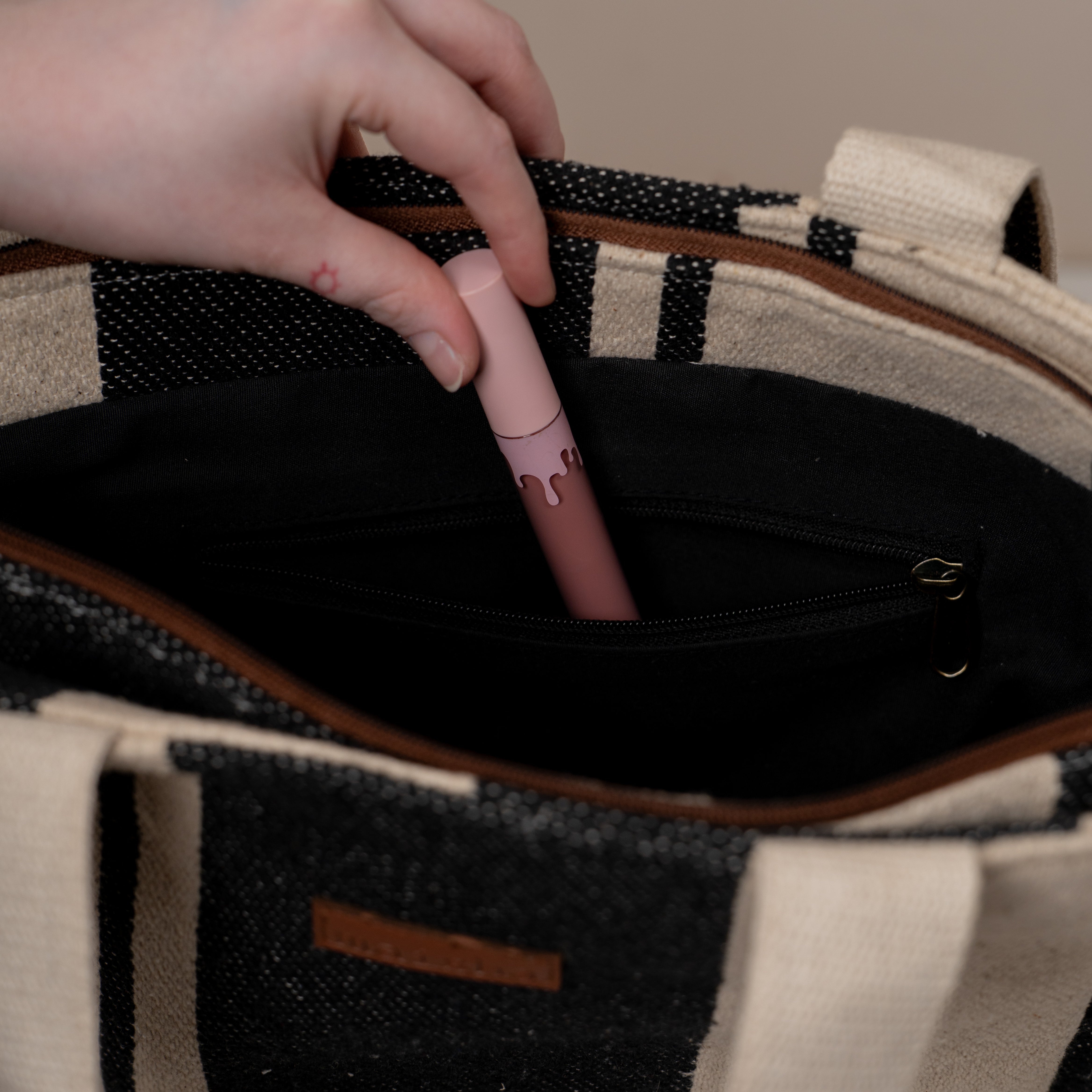 Monochrome Muse Utility Bag