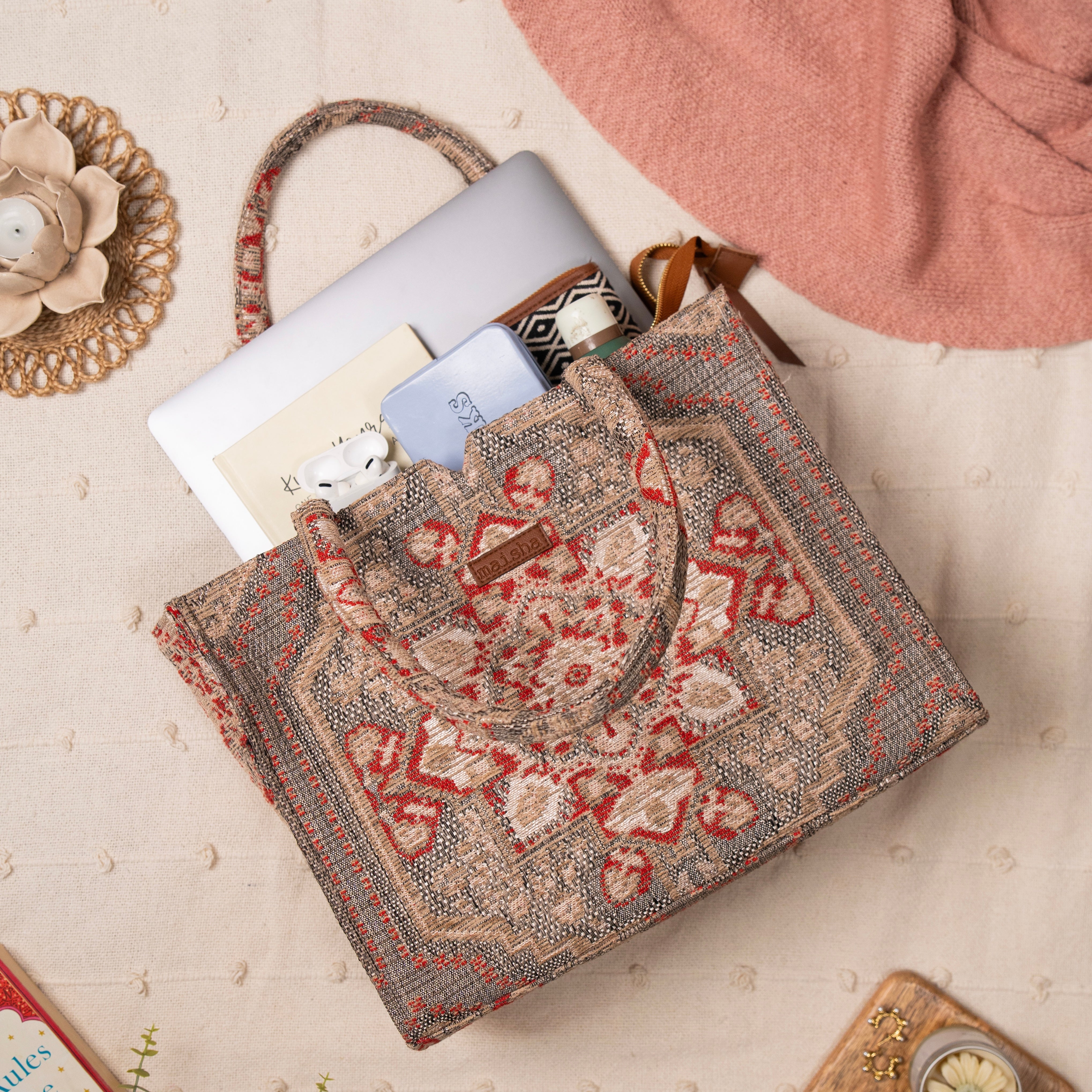 Vintage Hues Large Box Bag (LARGE)