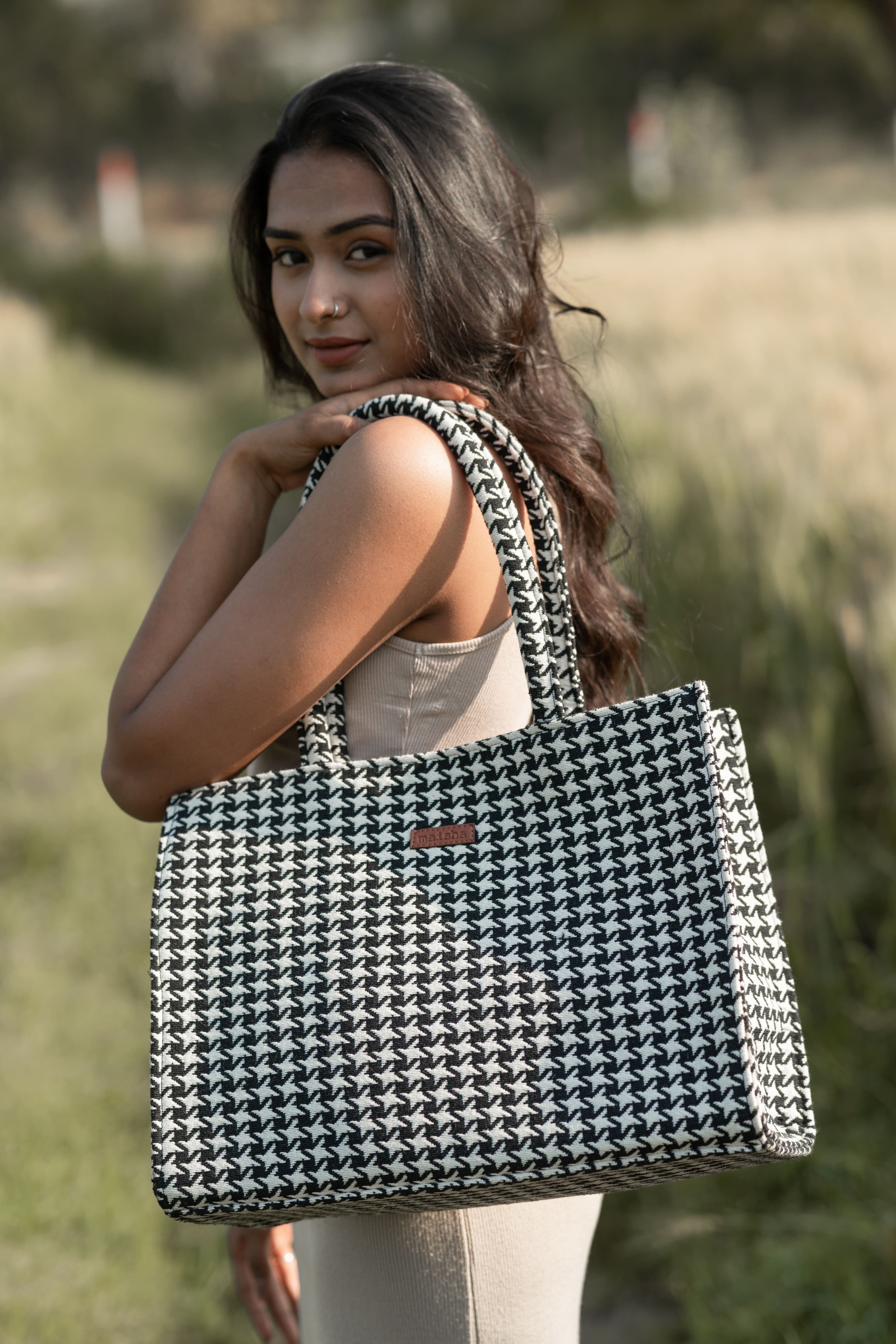 90's Glitch Box Bag (LARGE) - Zipper Closure