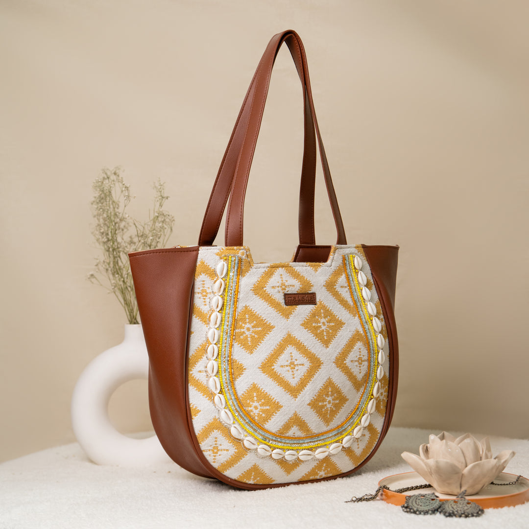 Sunny Side-up Crescent Bag