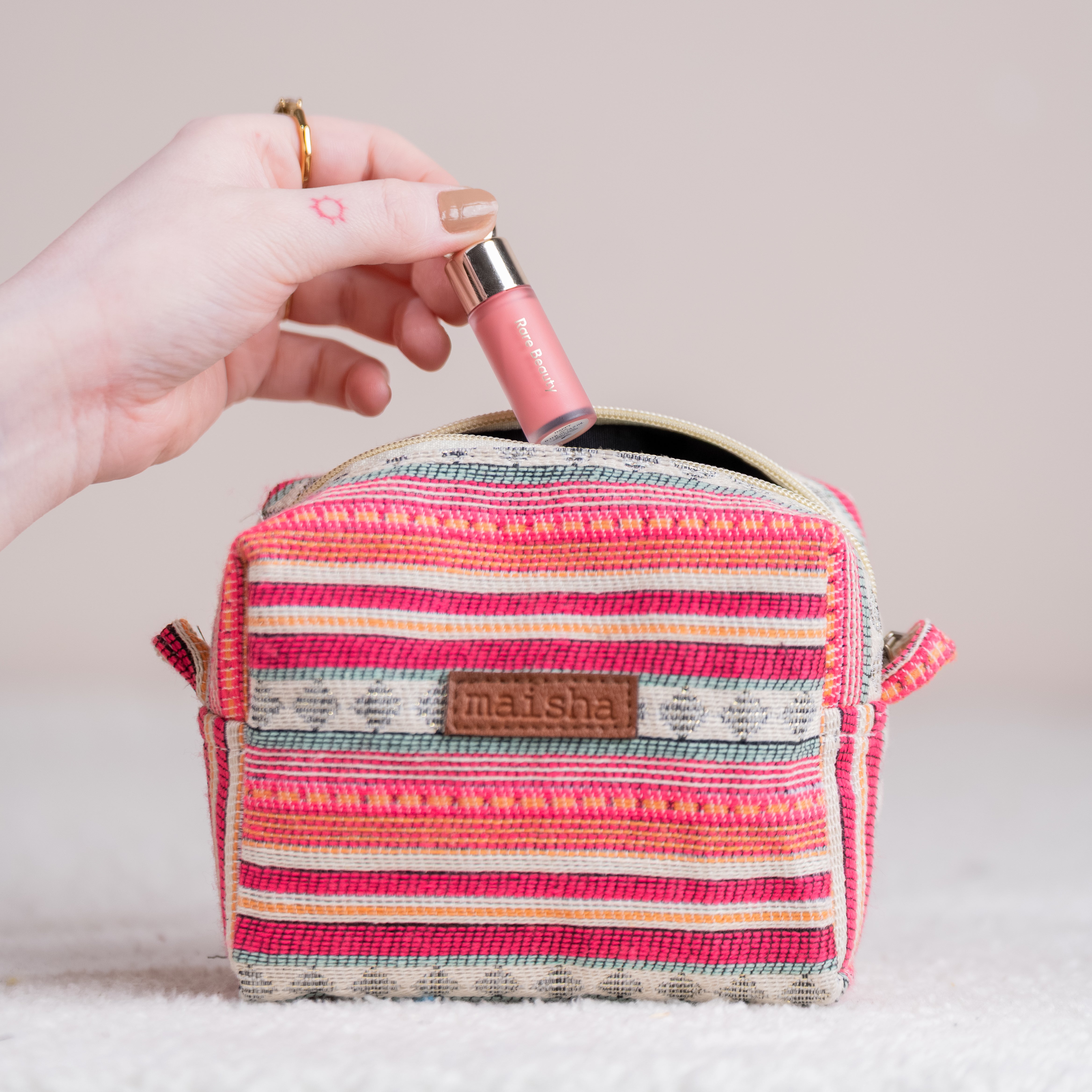 Boho Blush Essential Pouch (Set of 3)