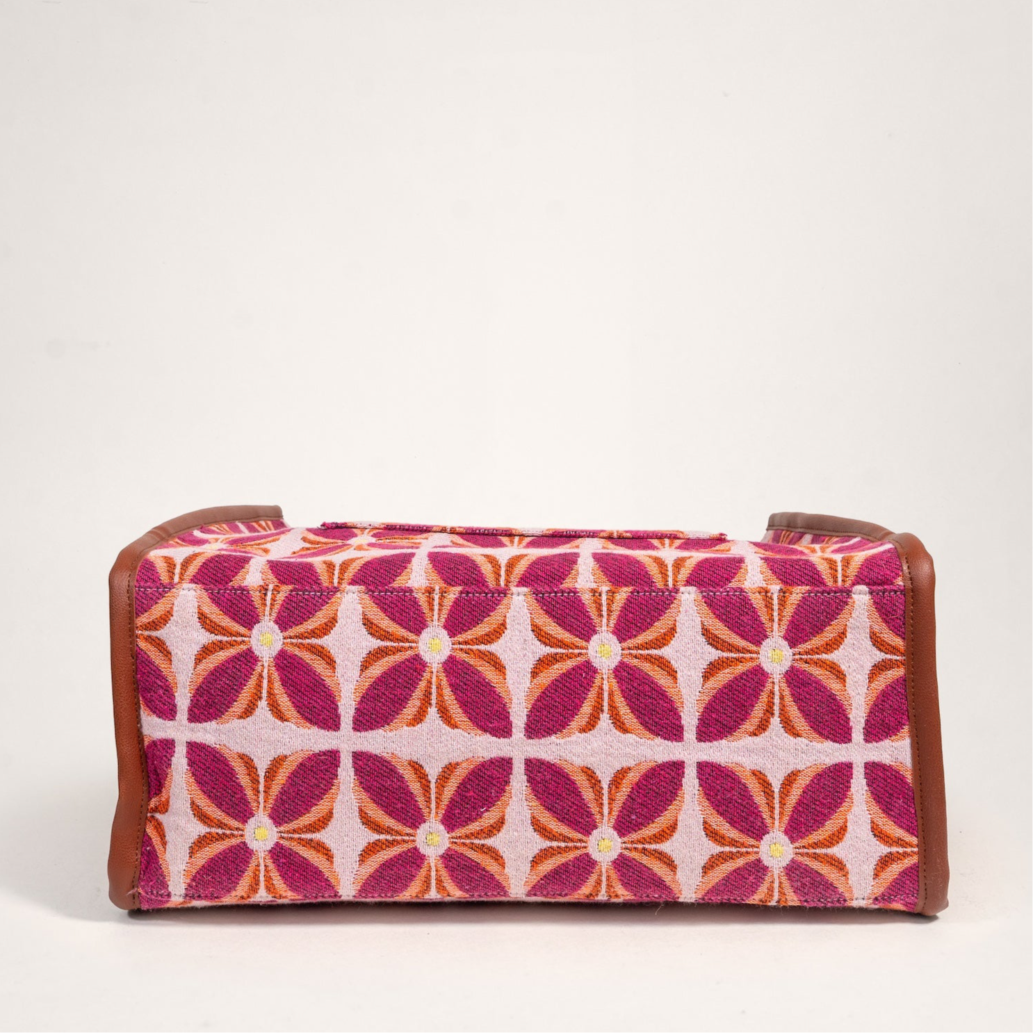 Pink Mogra Box Bag (Large)
