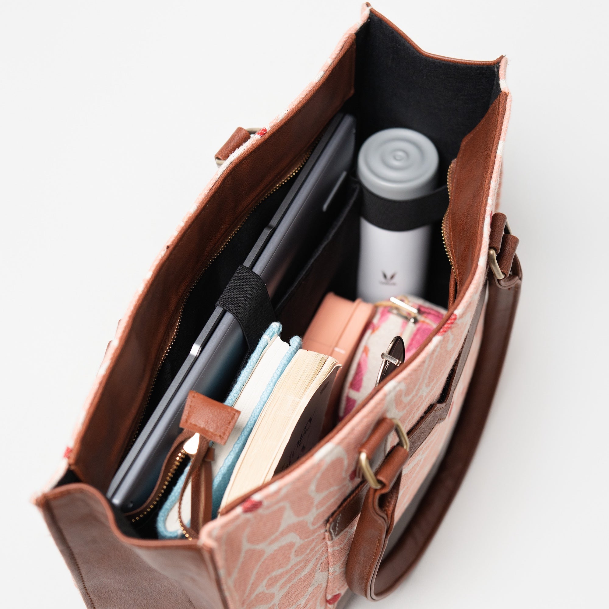 Coral Echo Office Tote