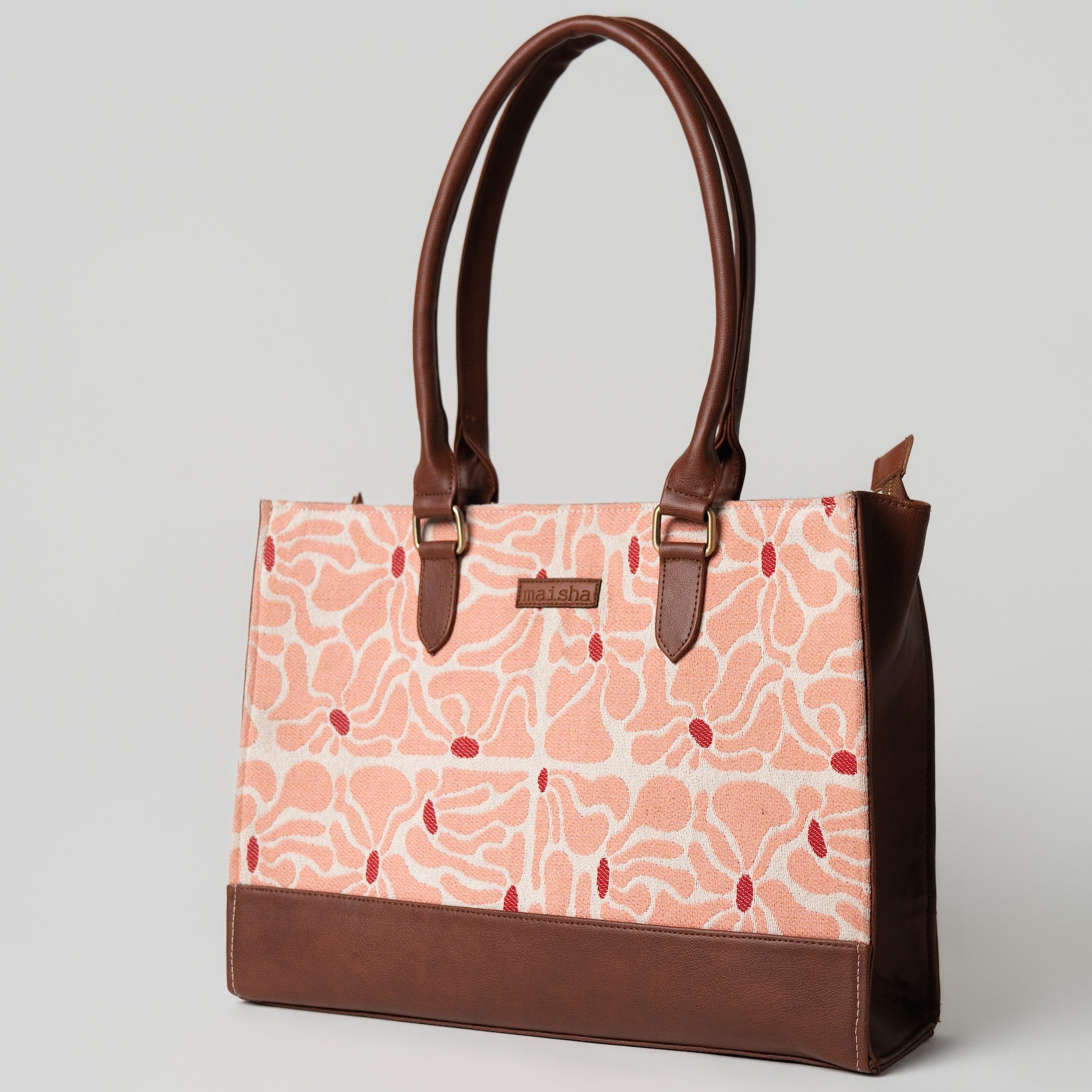 Coral Echo Office Tote