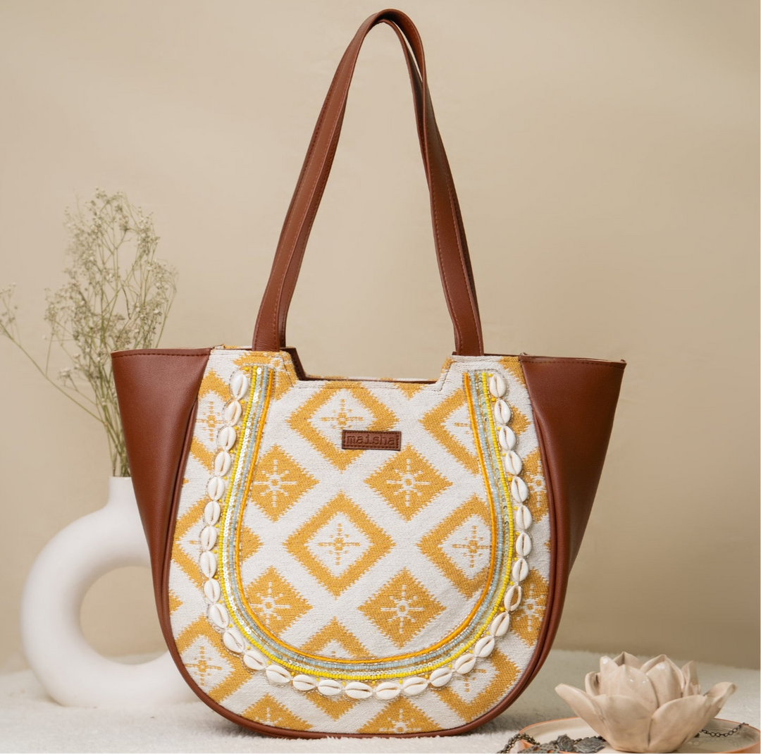 Sunny Side-up Crescent Bag