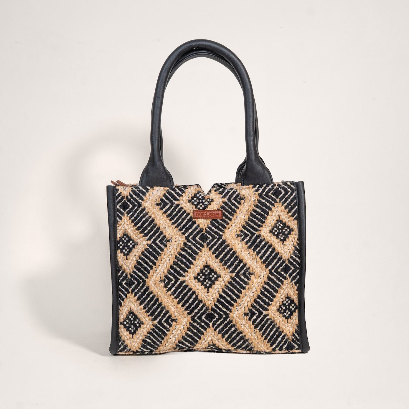 Sahara Grid Box Bag (Medium)