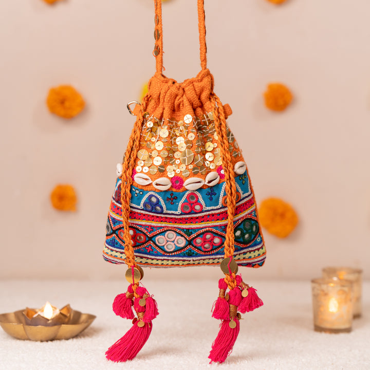 The Rangoli festive Potli