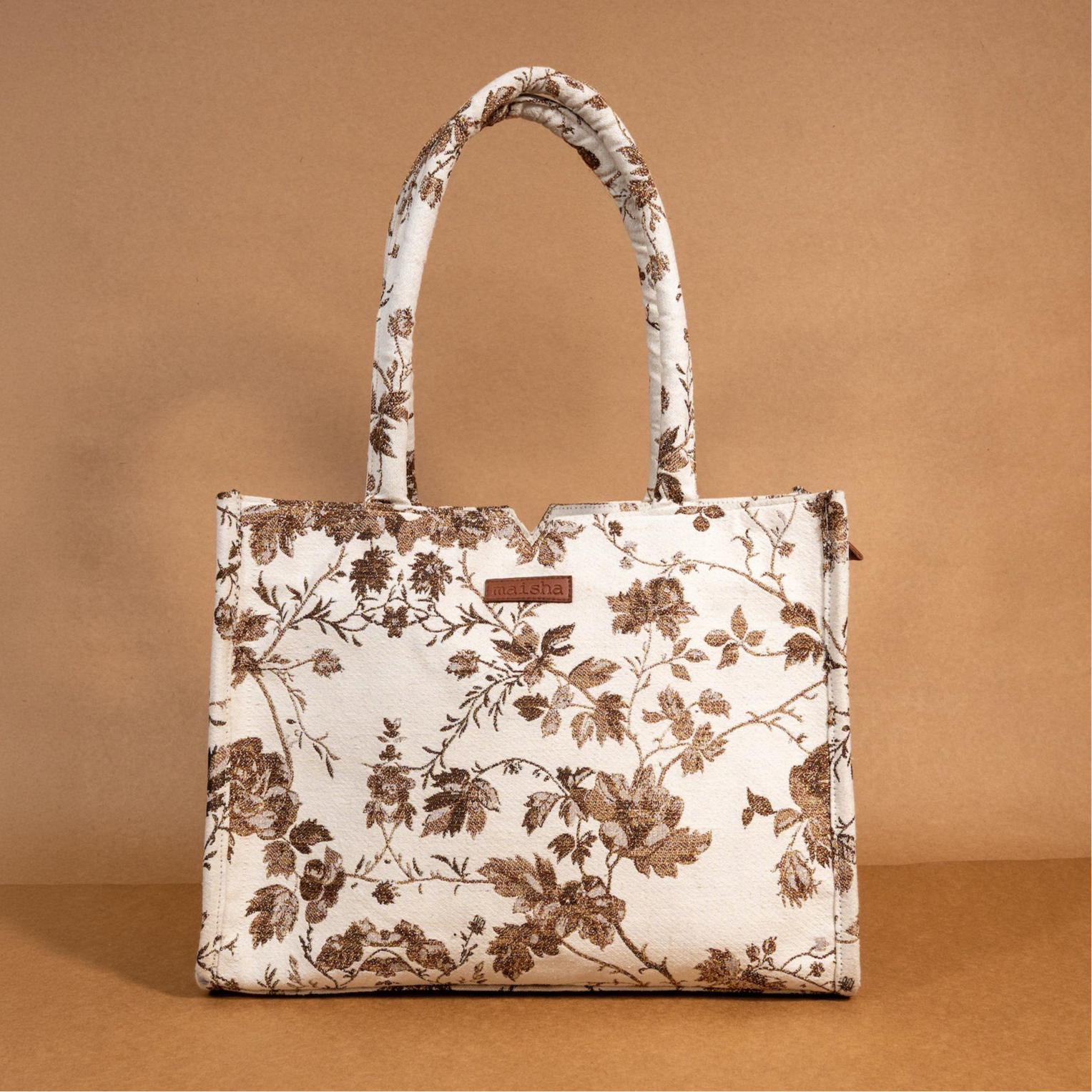 Golden Bloom Box Bag (Large)