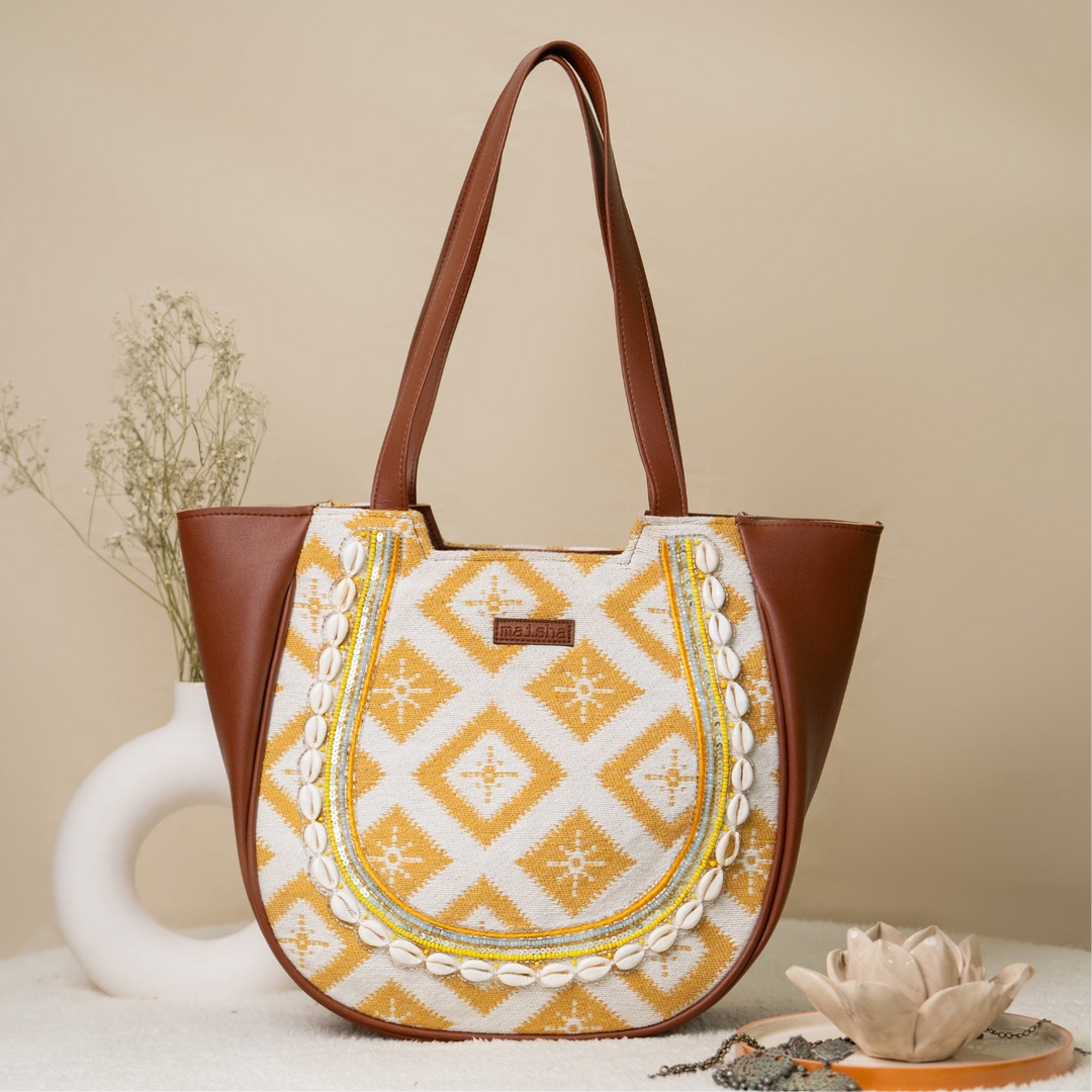 Sunny Side-up Crescent Bag