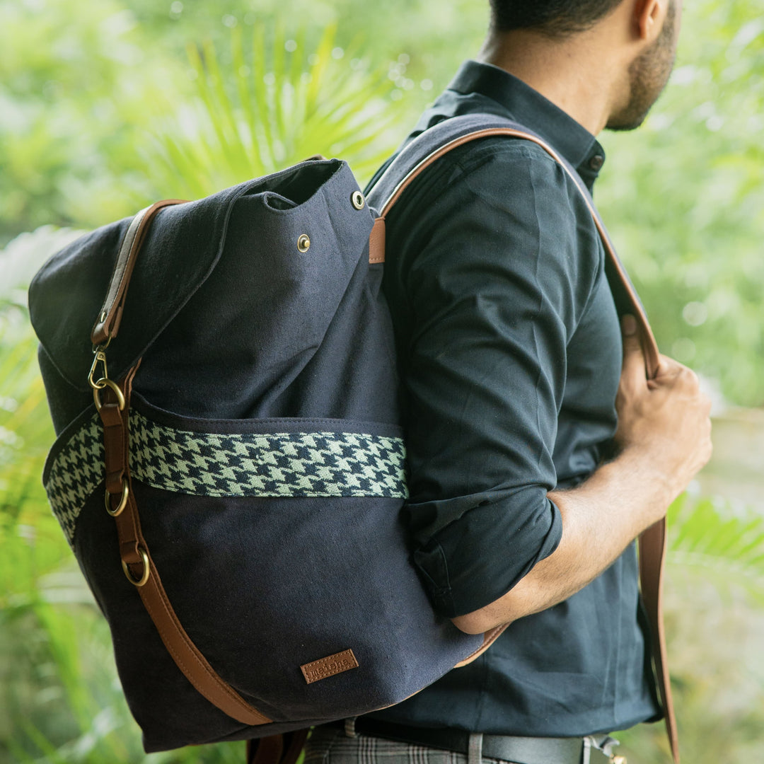 Buy Brown Leather Laptop Backpack Men. Travel Rucksack Handmade Online in  India 