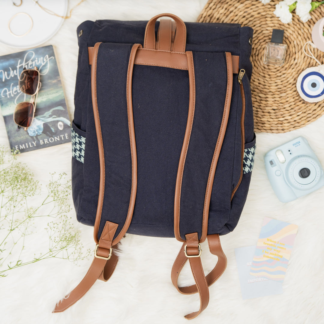 Midnight Blue Unisex Backpack Bag