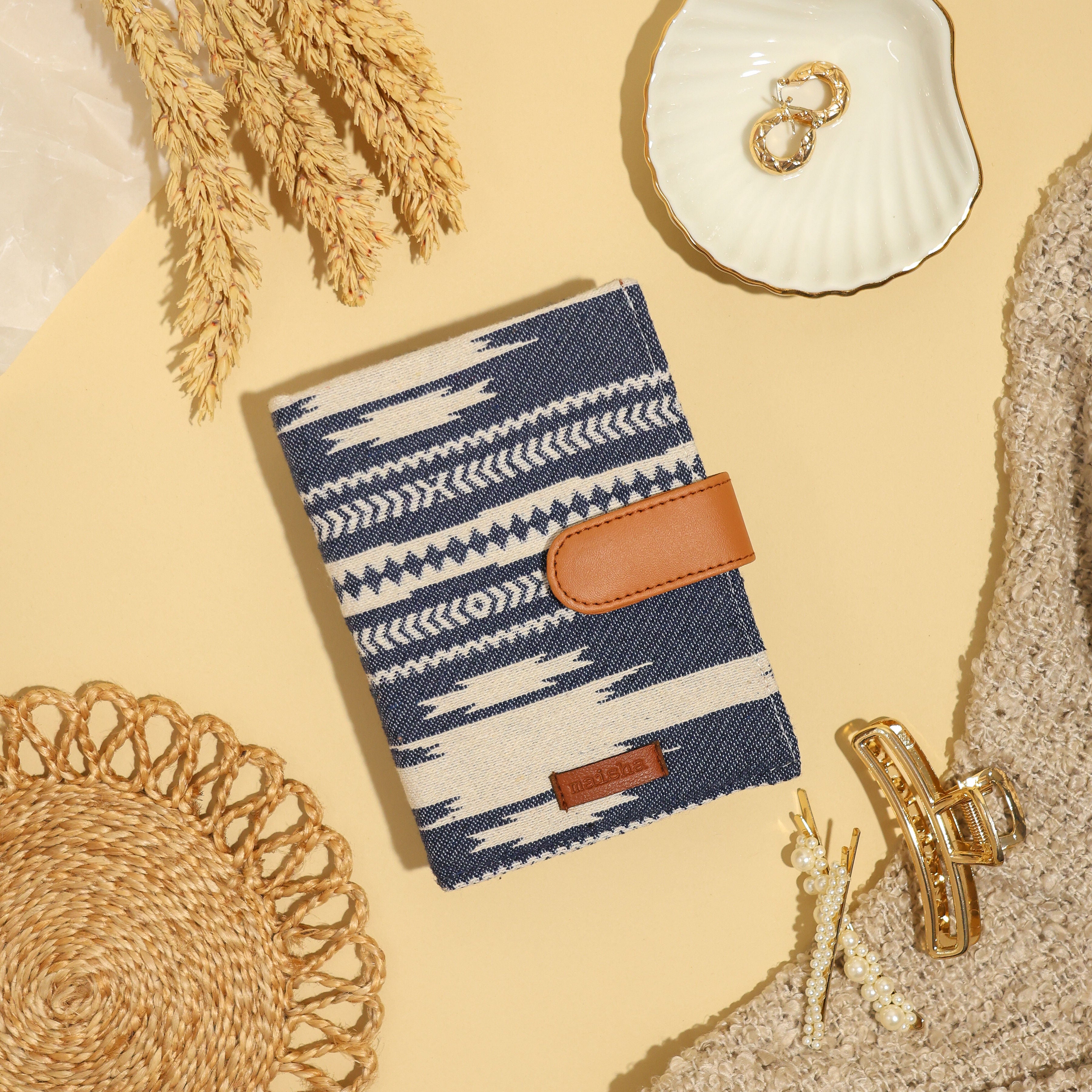 Adventurous Blue Passport Cover