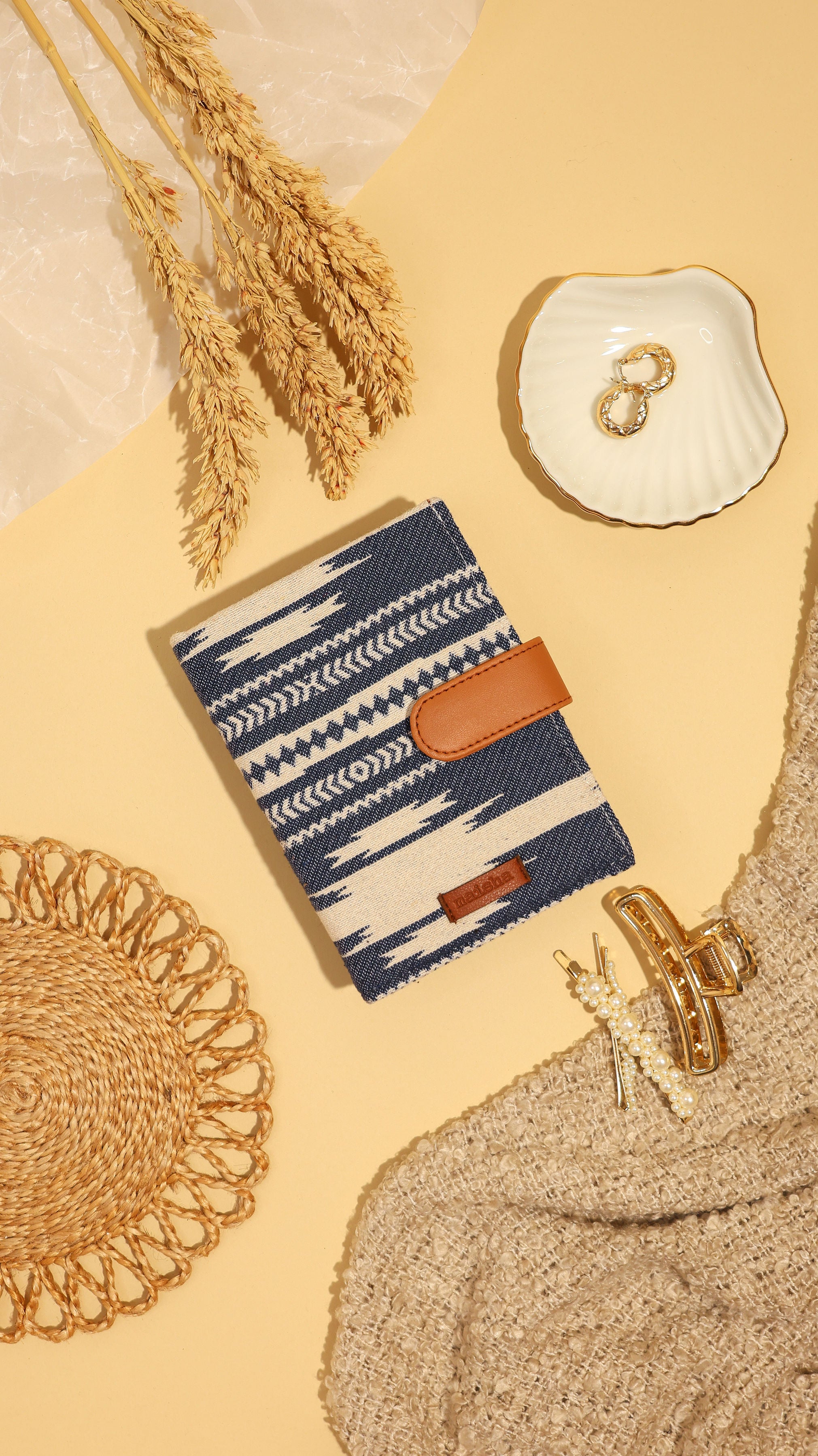 Adventurous Blue Passport Cover