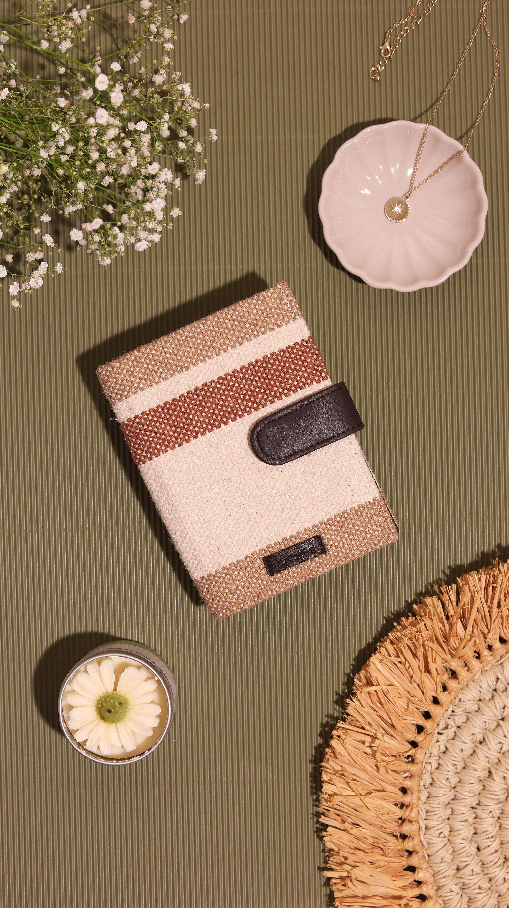 Vintage Brown Passport Cover