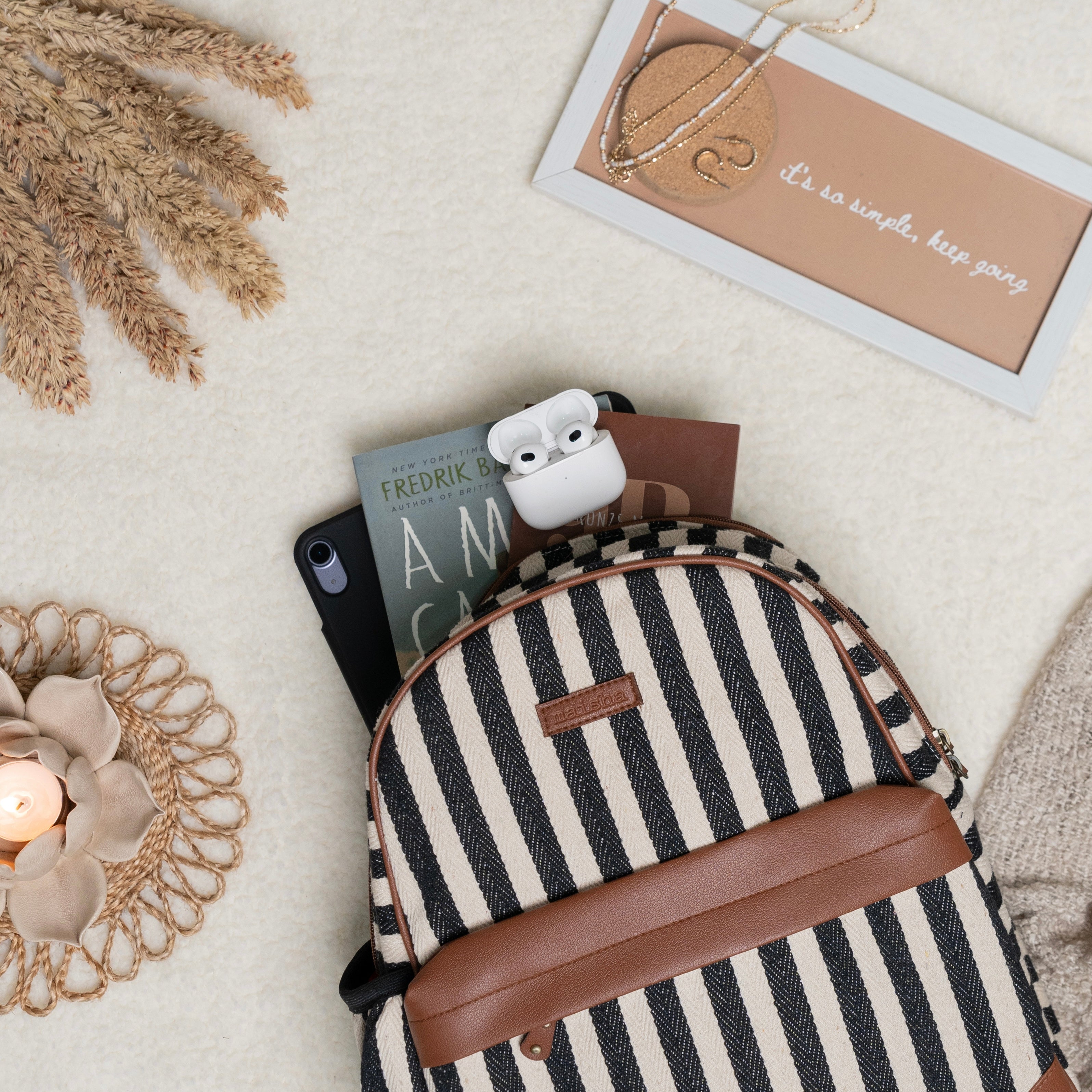 Piano Passion Compact Backpack Bag