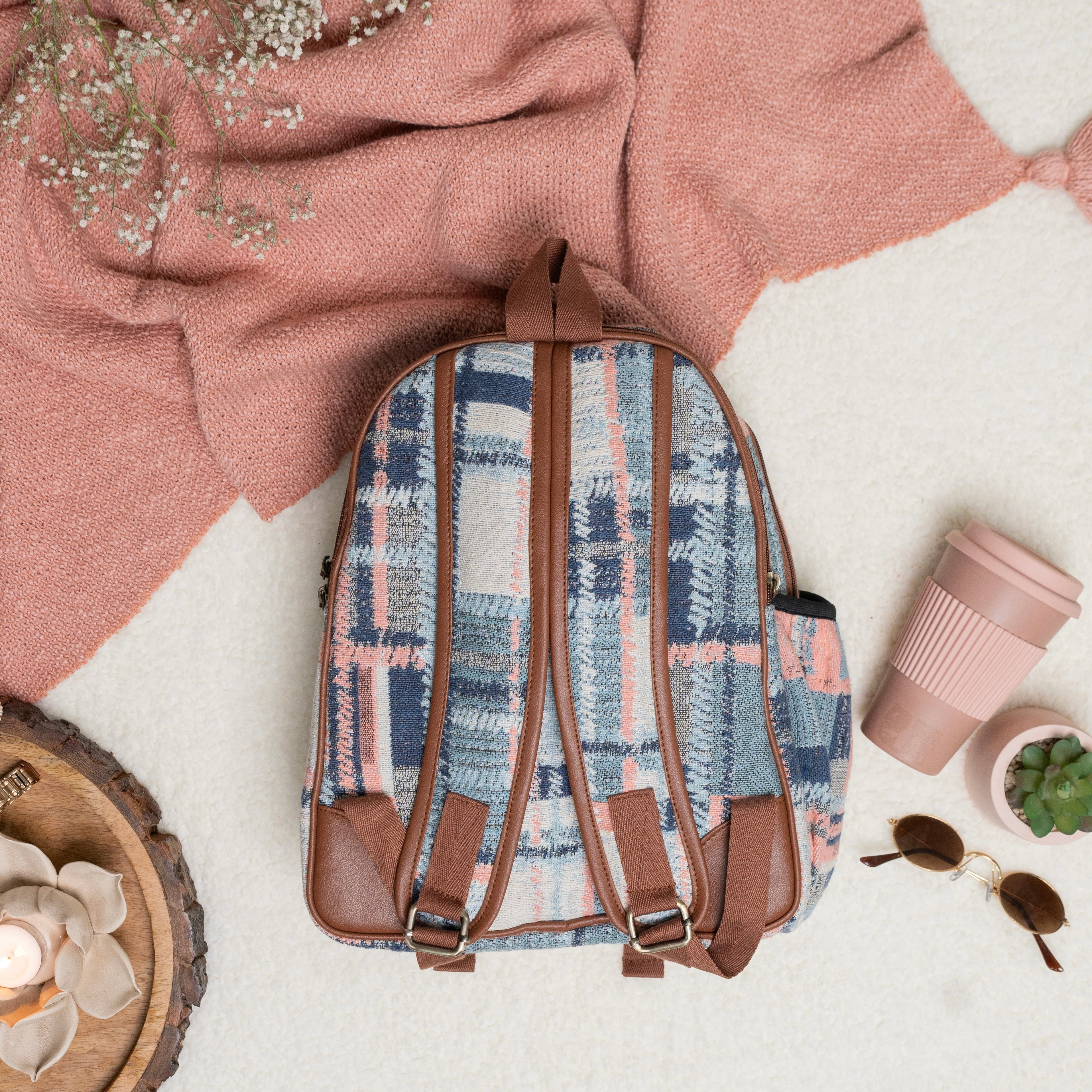 Denim Dreams Compact Backpack Bag