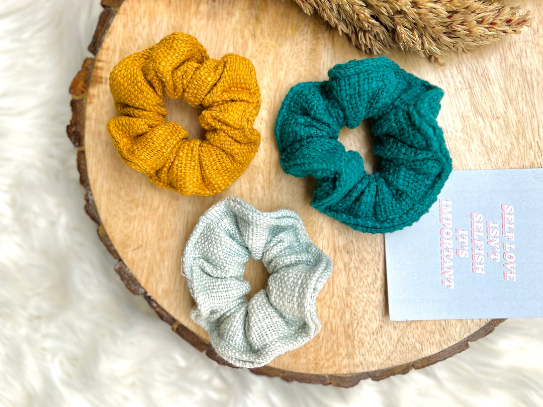 Summer Solids - combo of 3 scrunchies