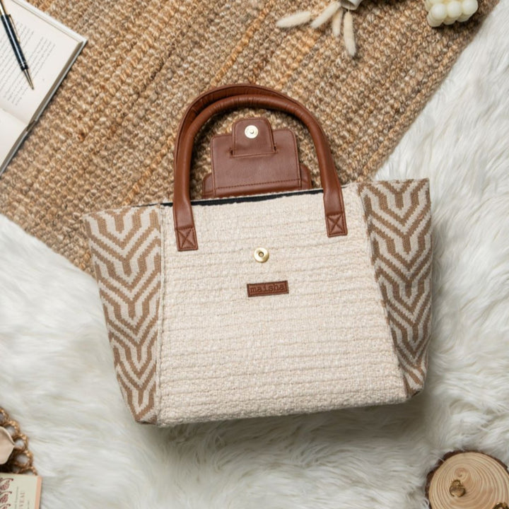 Walnut Weave Boat Tote Bag