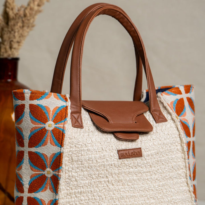 Sunset Spice Boat Tote Bag