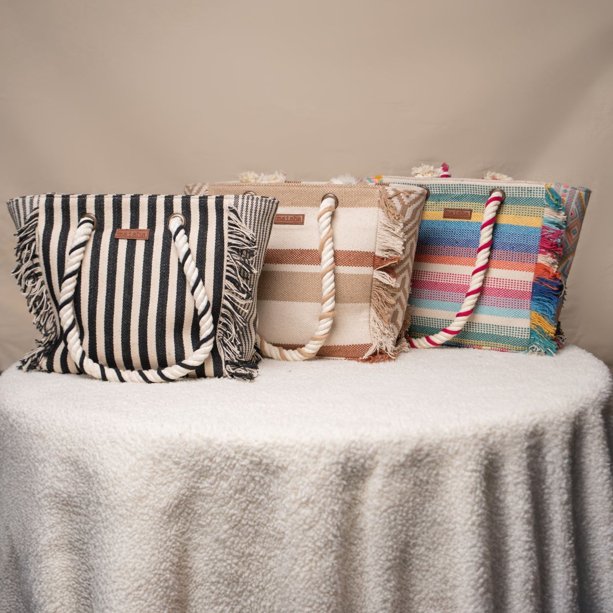 Salt & Stripe Beach Tote Bag