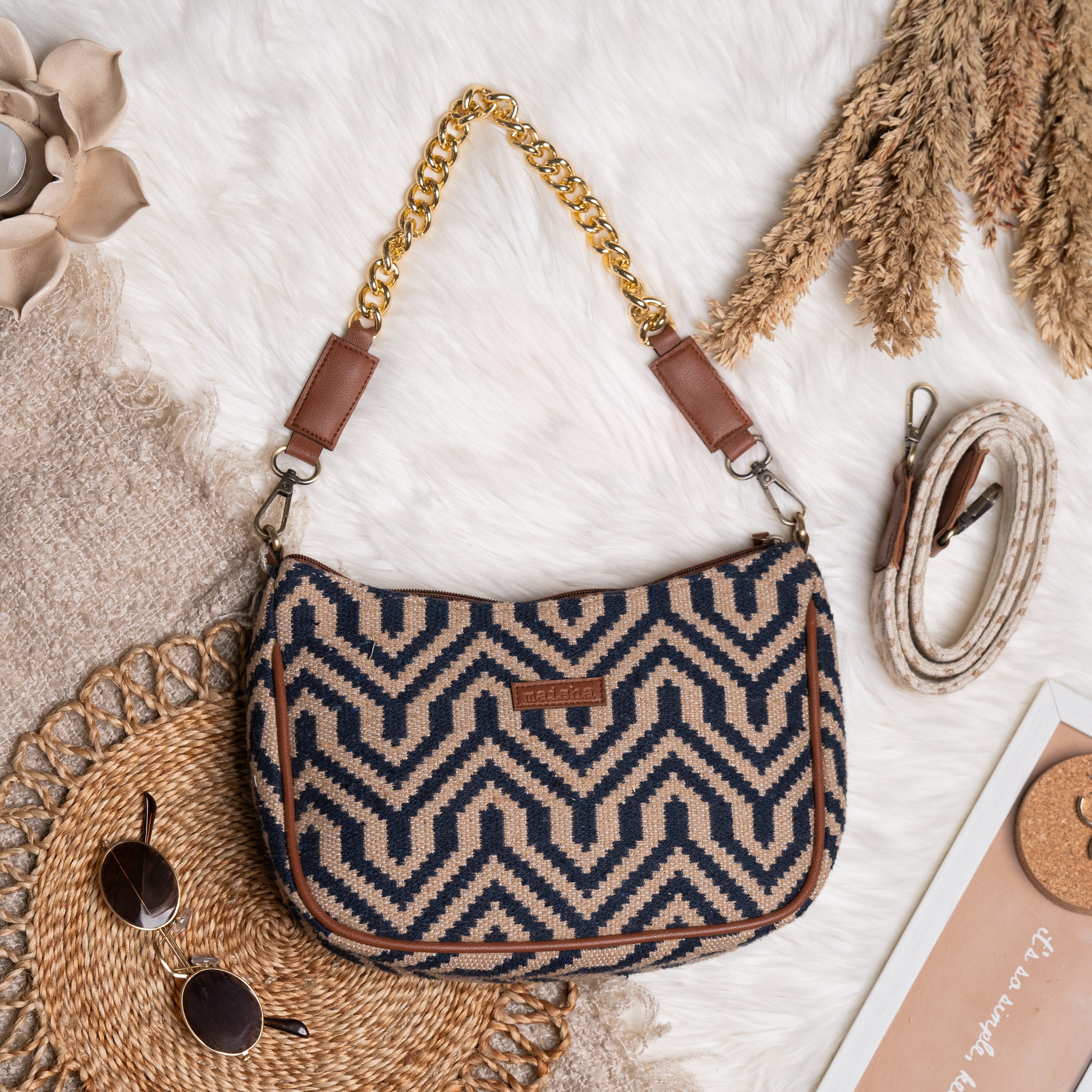Midnight Shockwave AM to PM Sling Bag Maisha Lifestyle Maisha By Esha