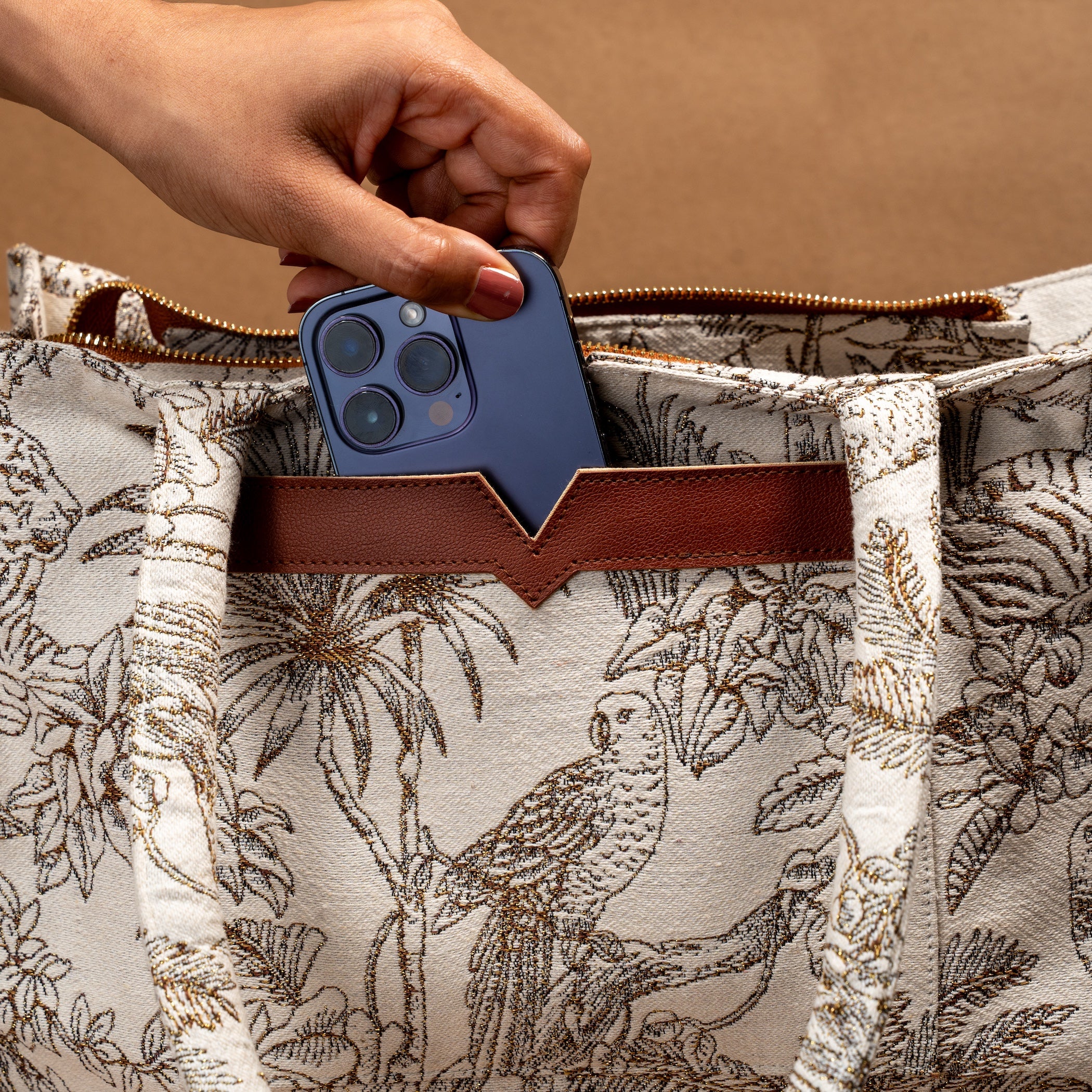 White Forest Box Bag (Large)
