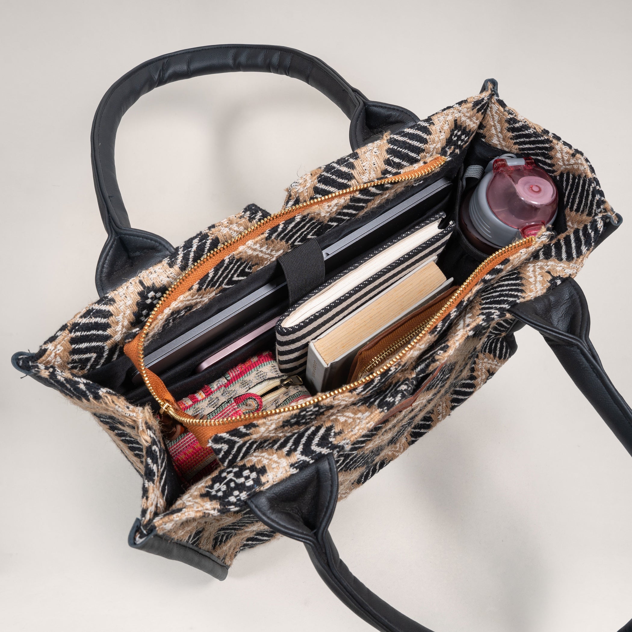 Sahara Grid Box Bag (Large)