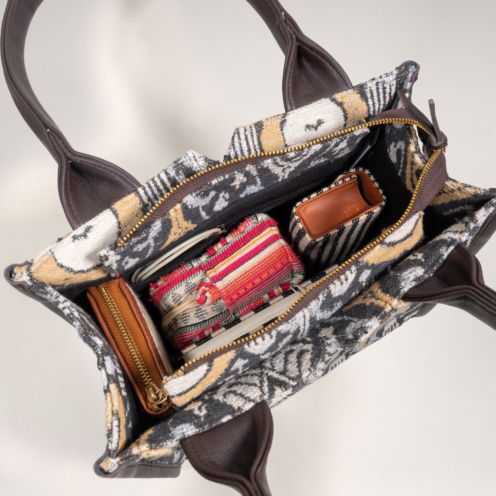 Ikat Ember Box Bag (Medium)
