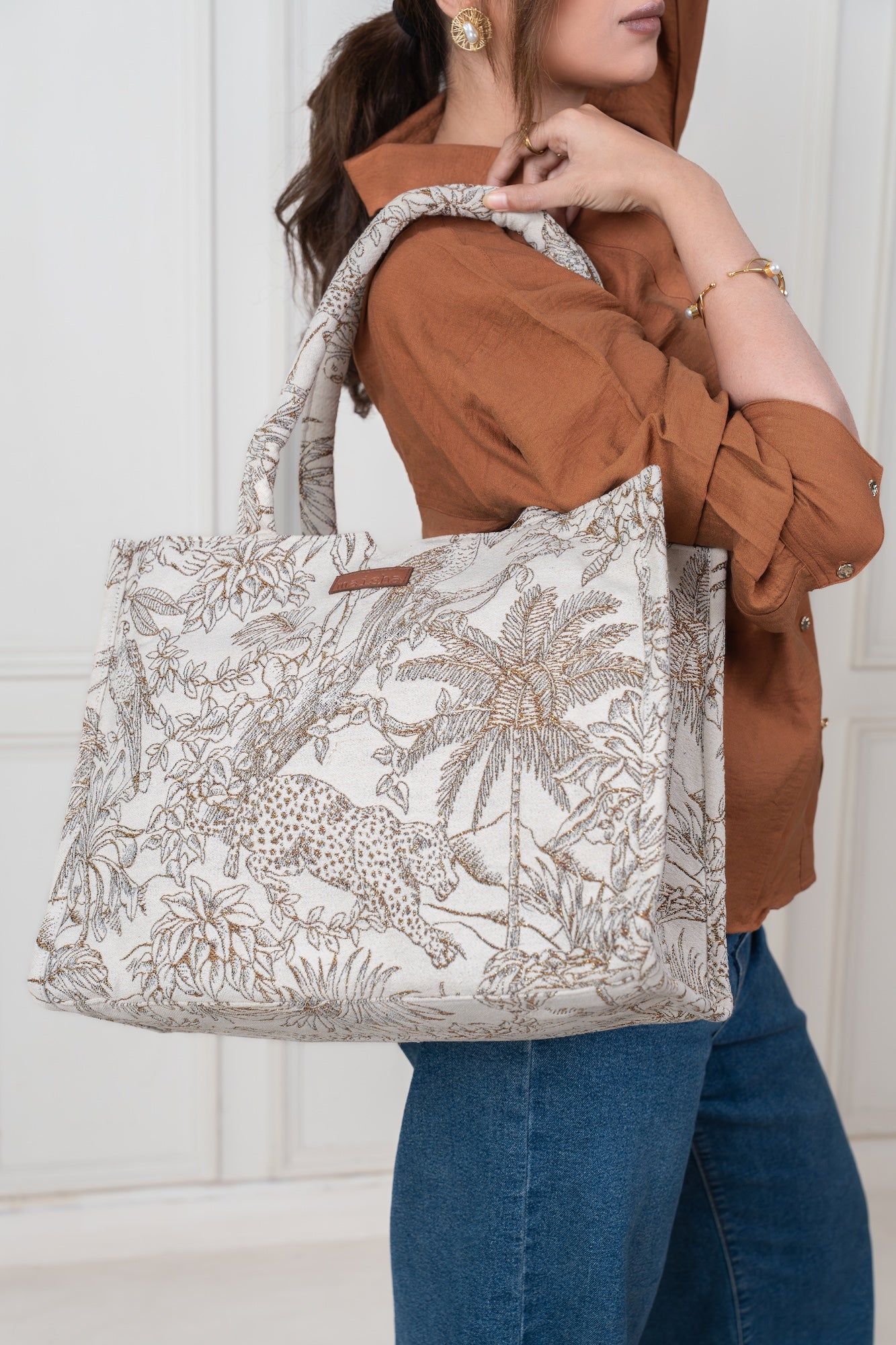 White Forest Box Bag (Large)
