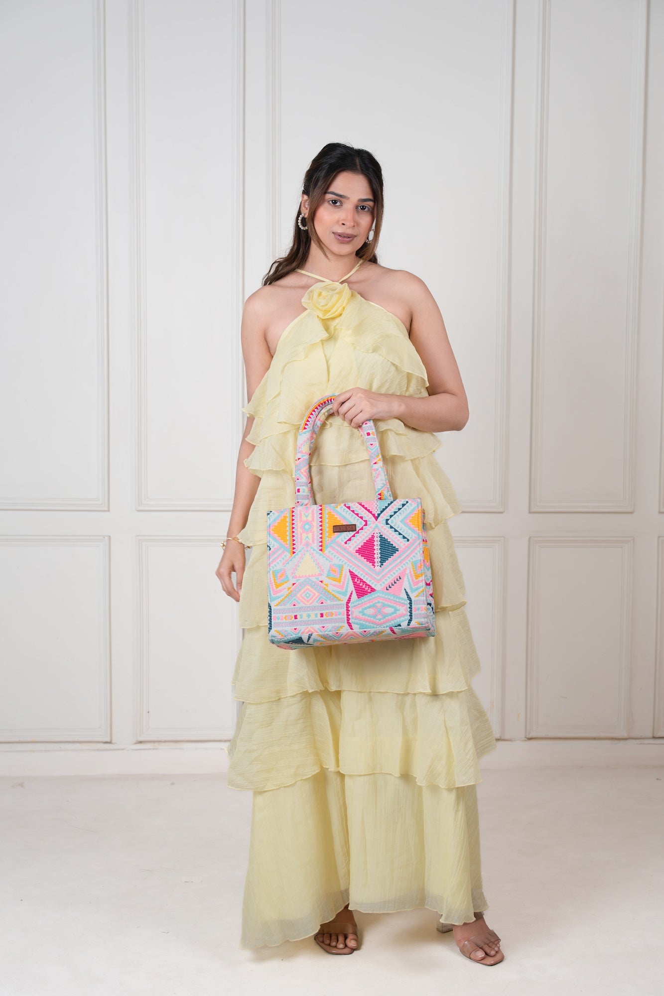 Pastel Passion Medium Box Bag (MEDIUM)