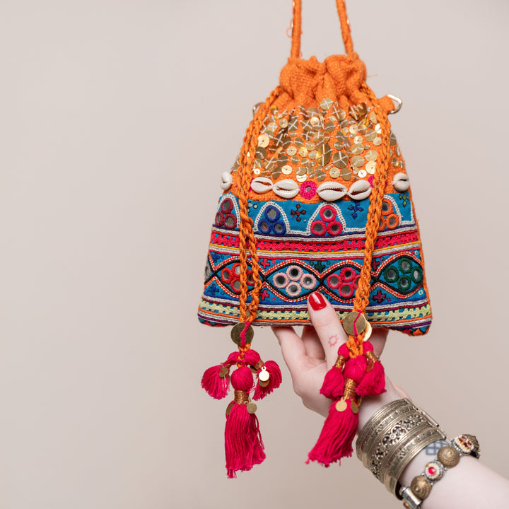 The Rangoli festive Potli