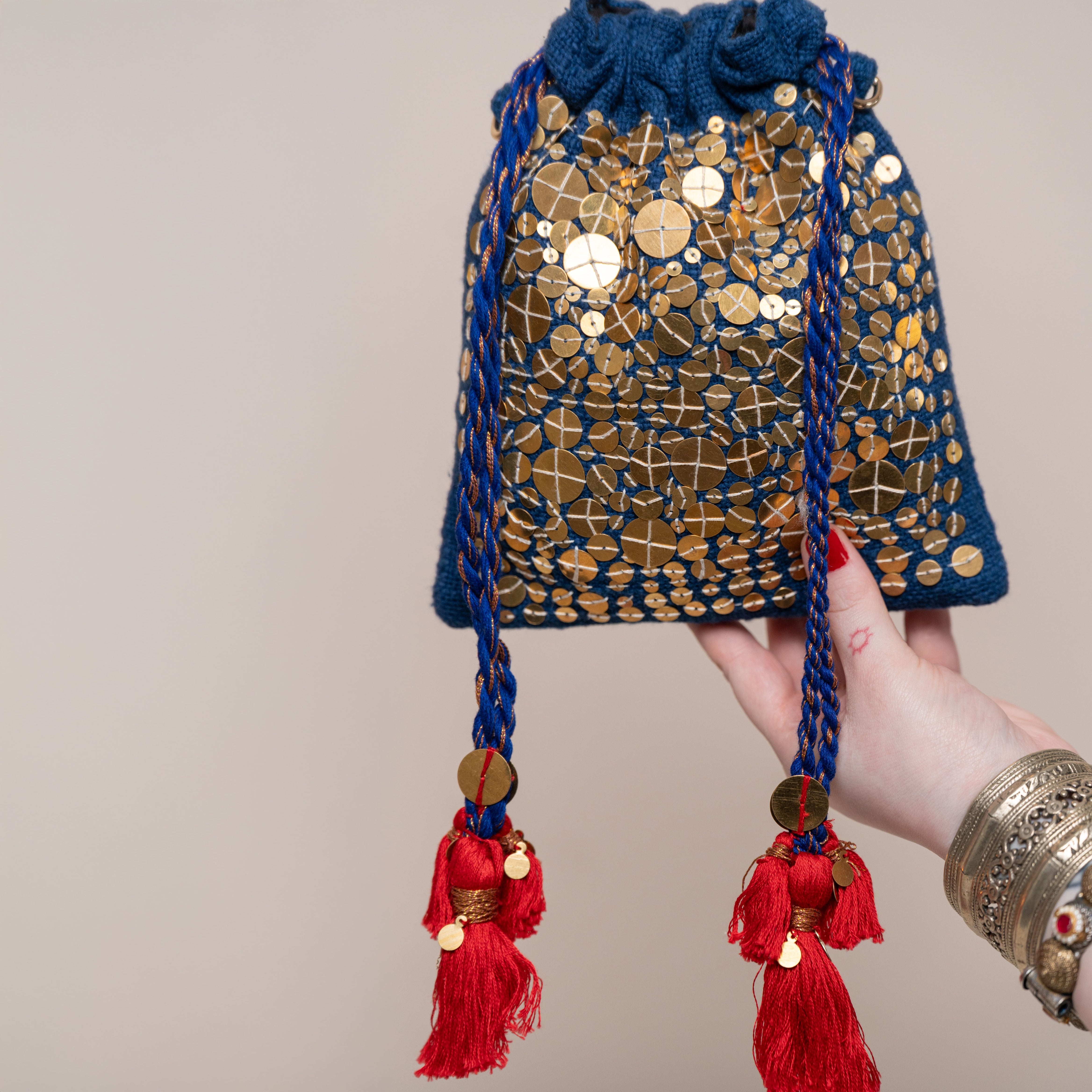 Mor bani thanghat festive Potli