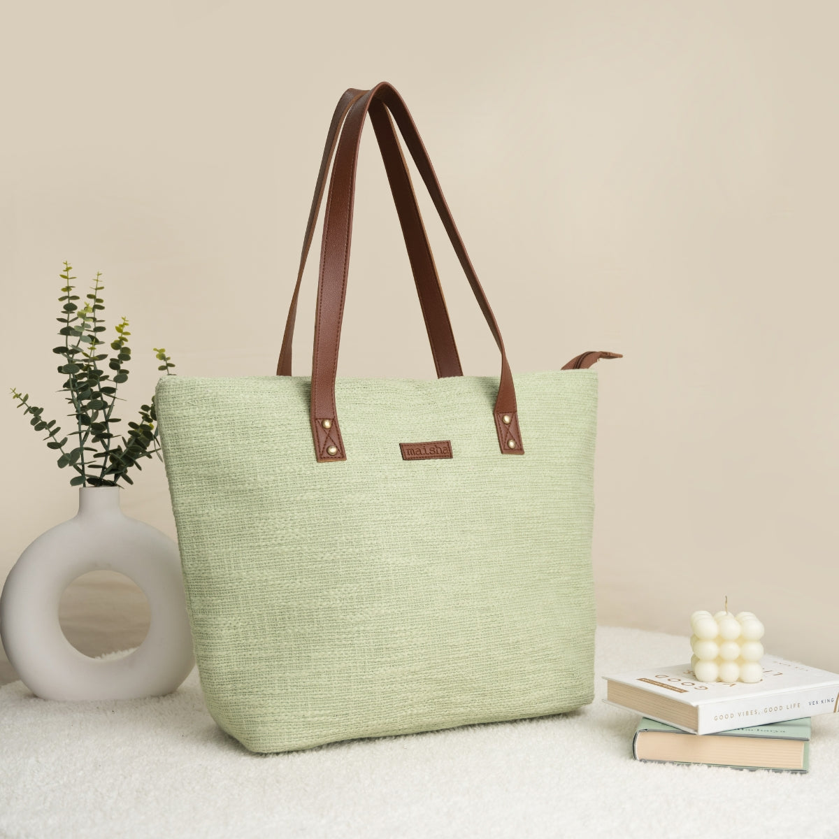 Matcha Mania Everyday Tote- Maisha Lifestyle