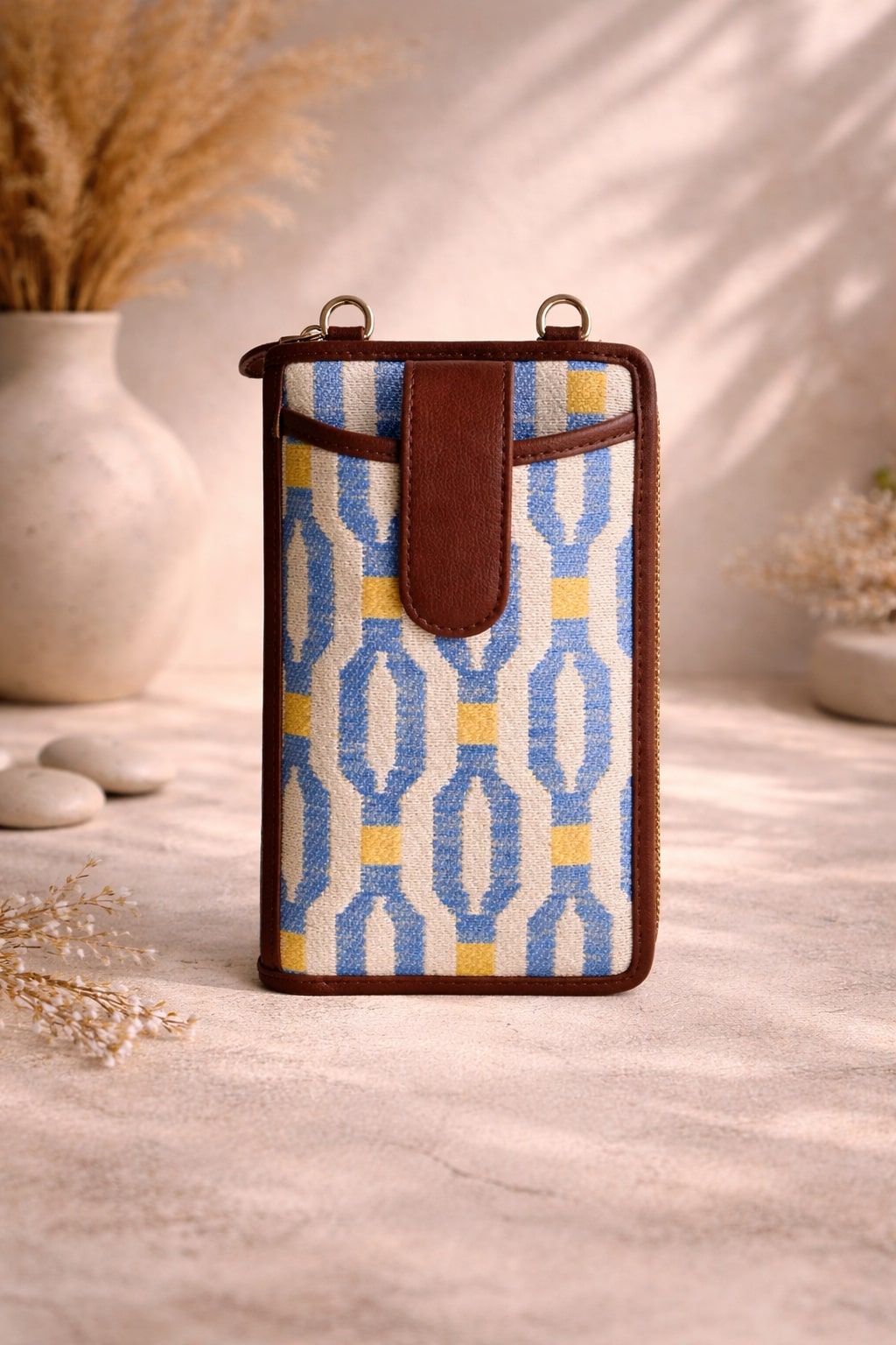 Blue Loom Mobile Wallet Sling