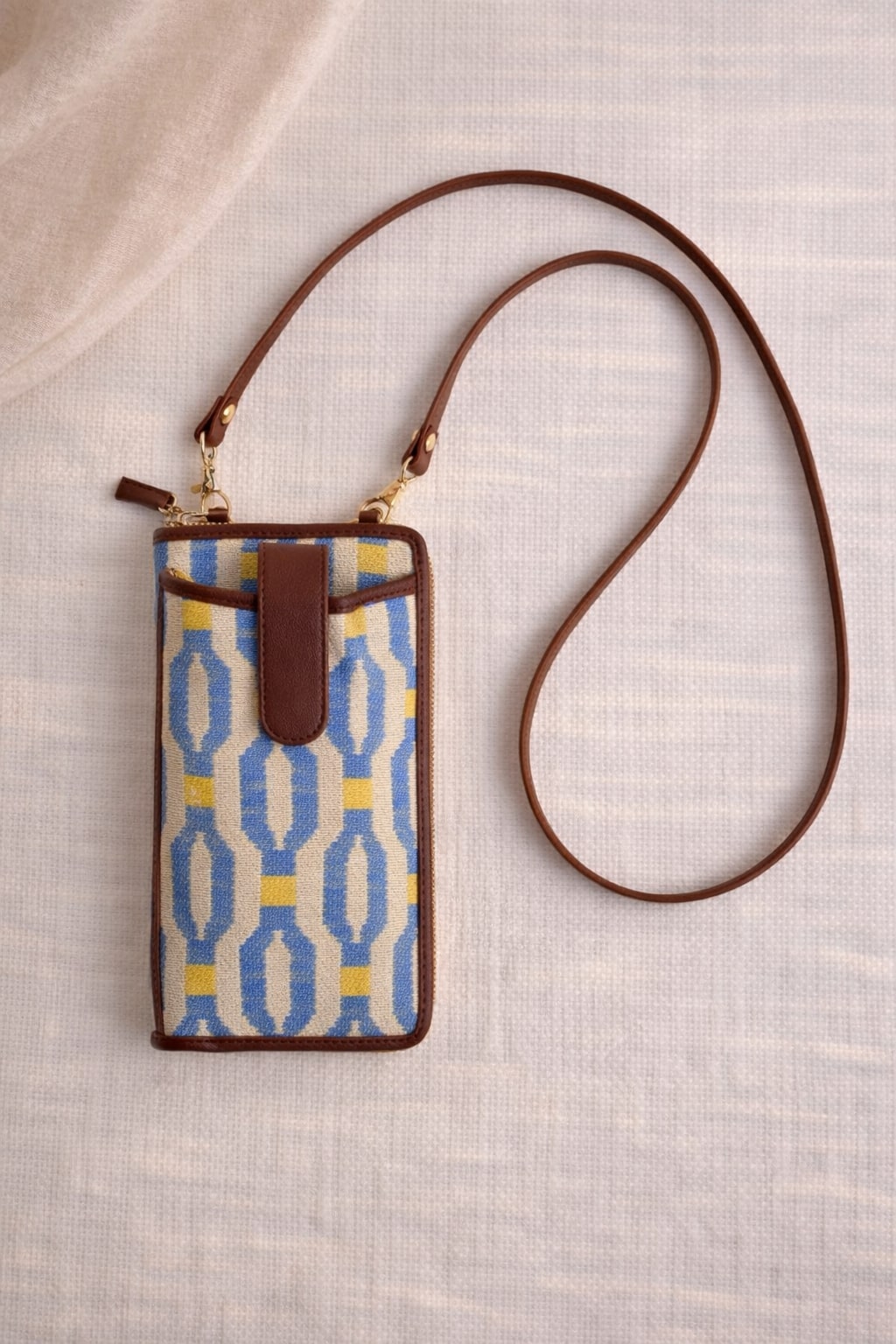 Blue Loom Mobile Wallet Sling