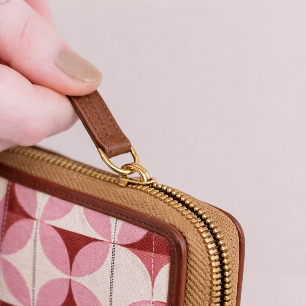 Clay Circle Mobile Wallet Sling