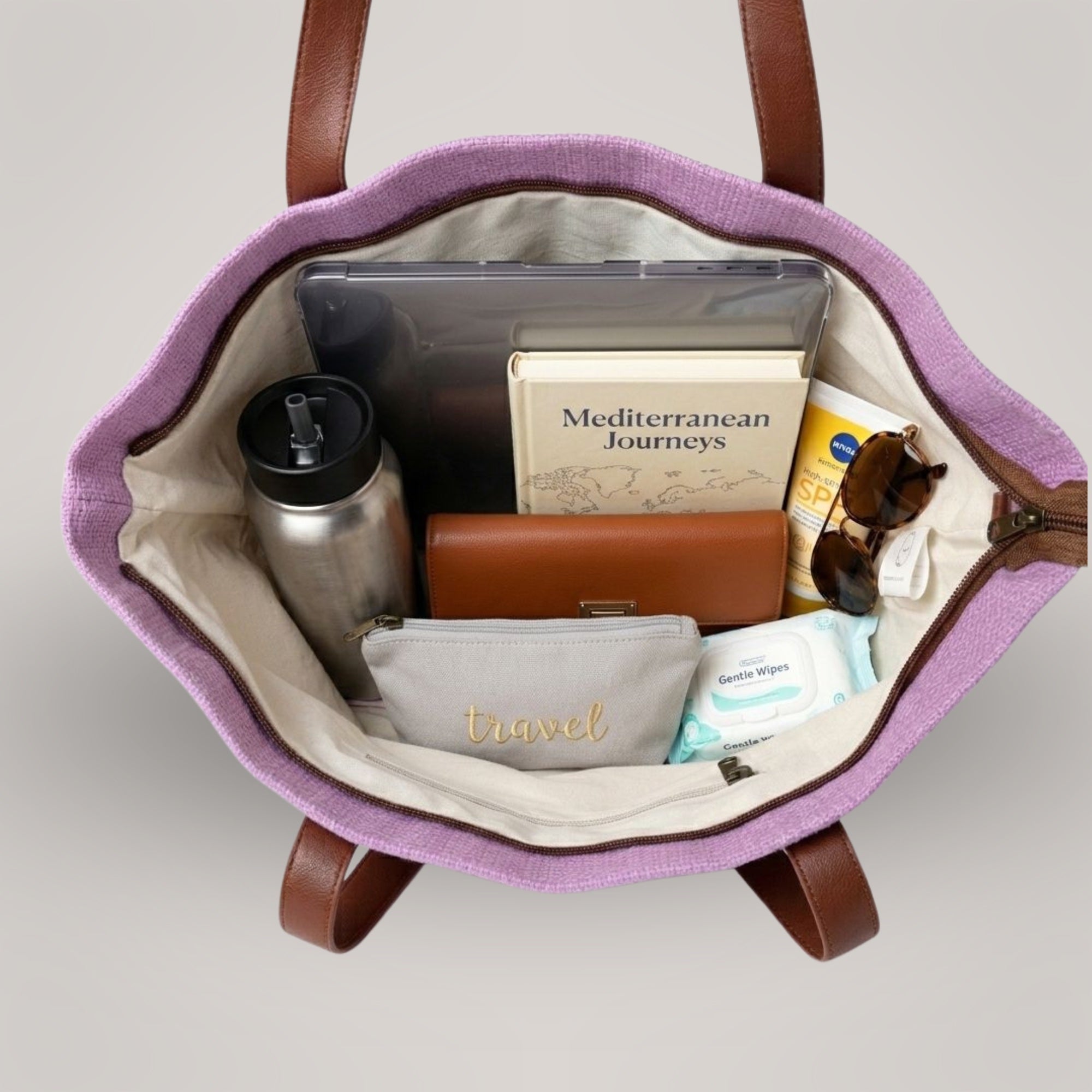 Lilac Thread Everyday Tote