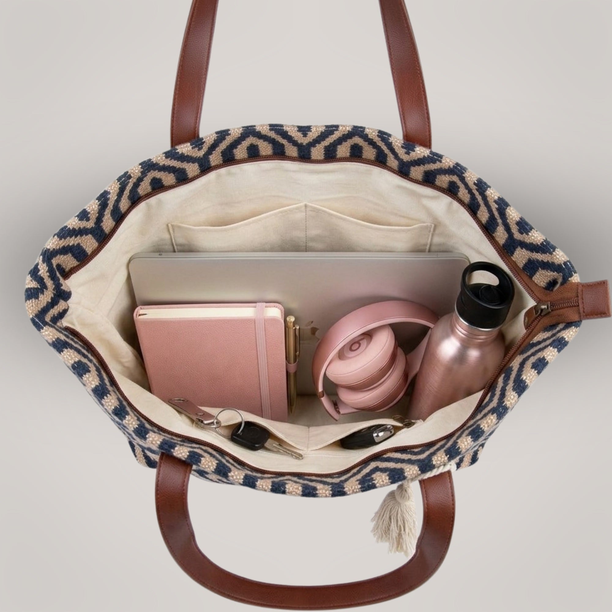 Midnight Shockwave Everyday Tote